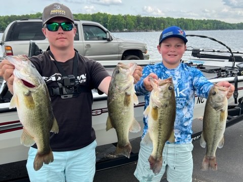 Jason Padgett fishing report for High Rock Lake in 