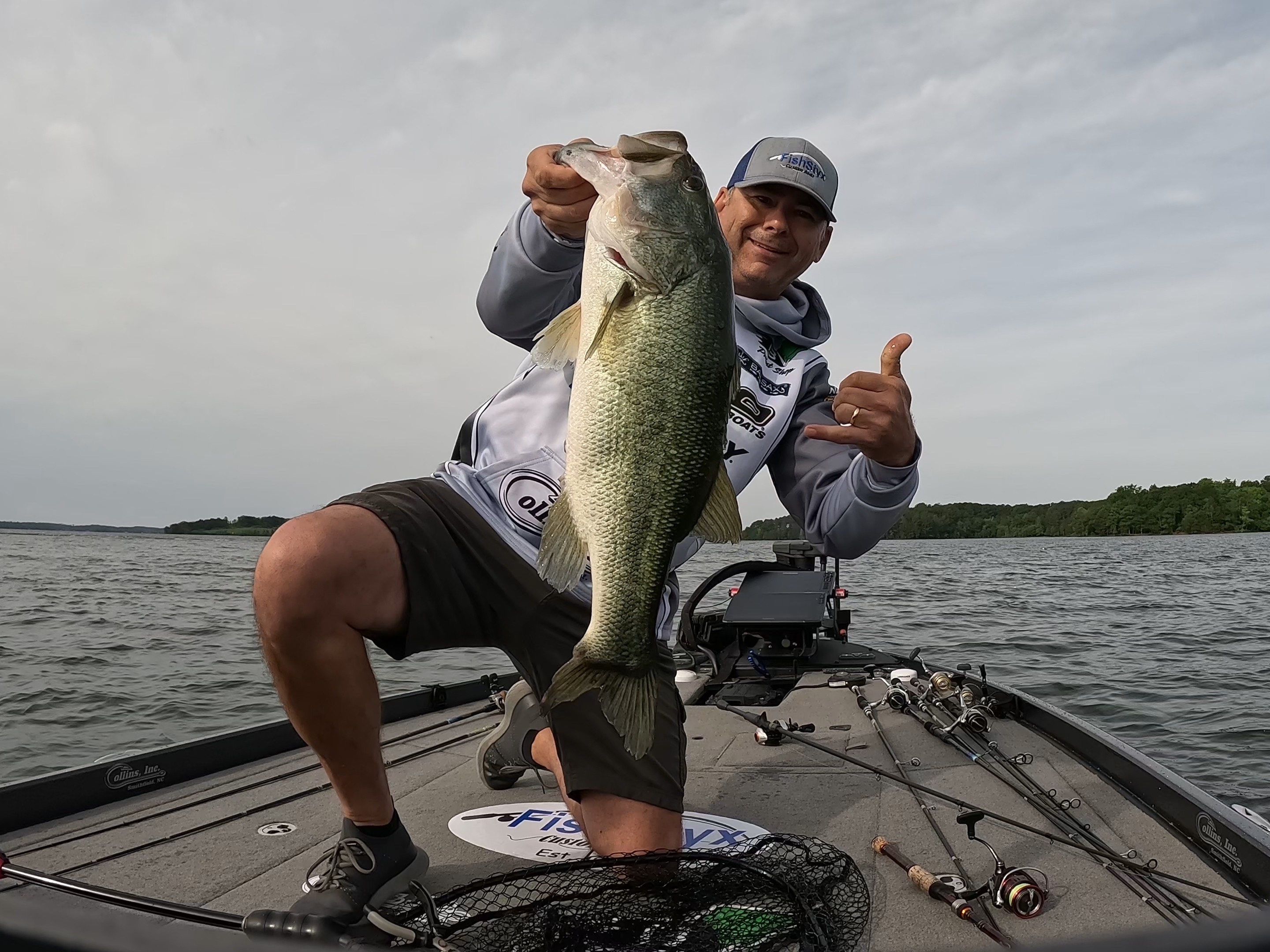 Randy Gillespie  fishing report for Lake Hartwell in South Carolina