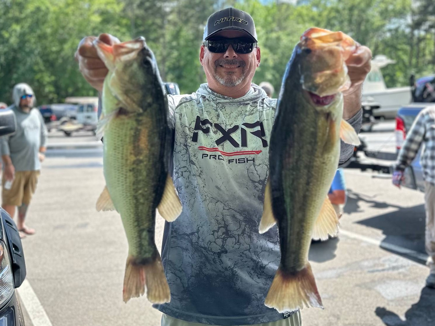 Randy Gillespie  fishing report for Falls Lake in North Carolina