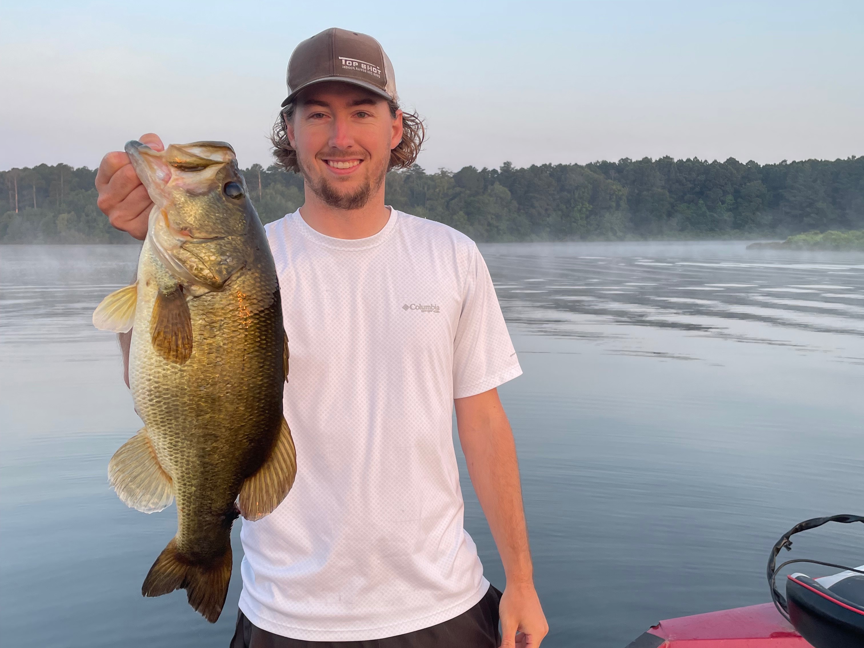 Dax Davis fishing report for Lake Gilmer in 