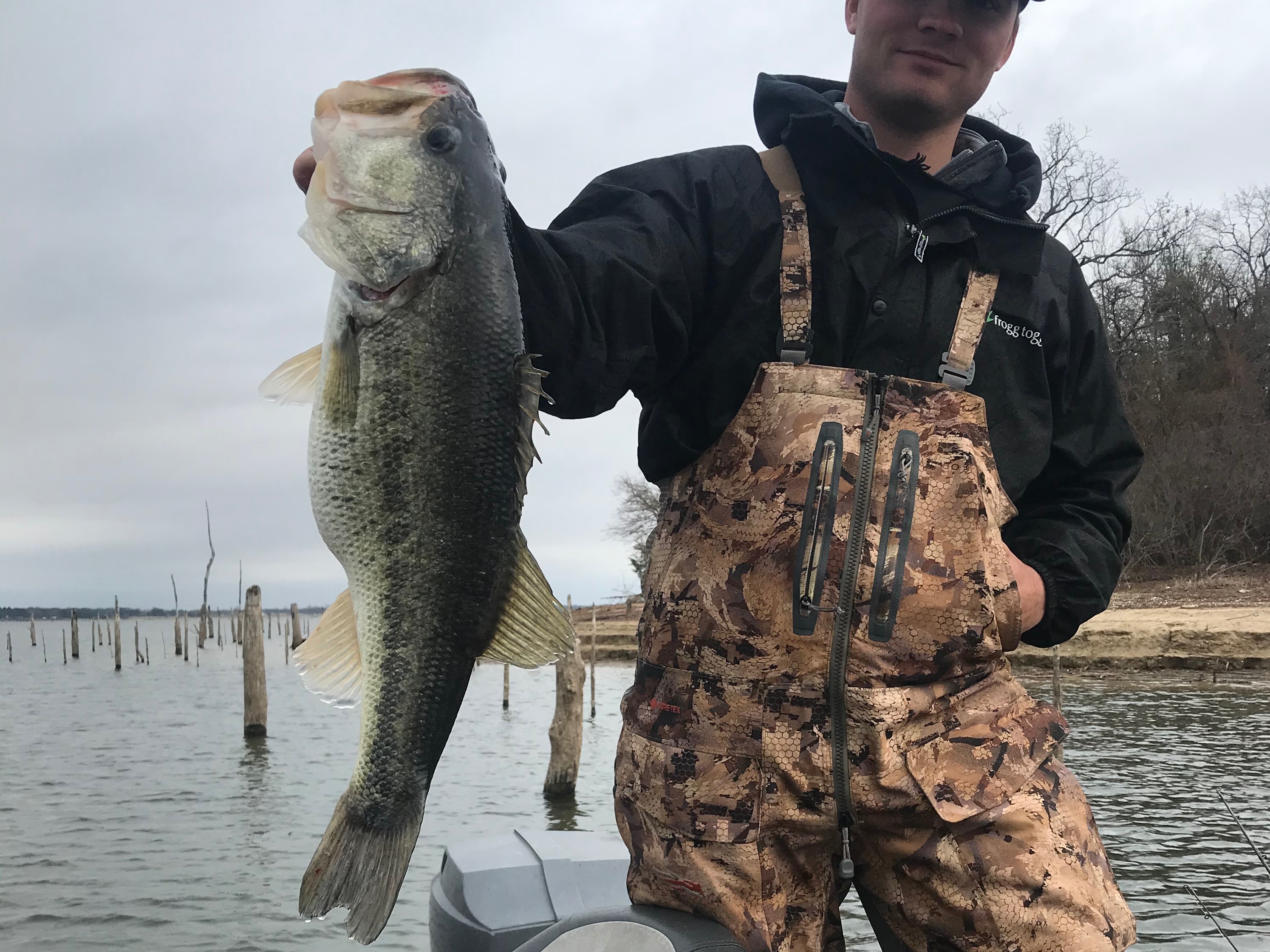 Caden Abbott fishing report for Lake Fork in Texas