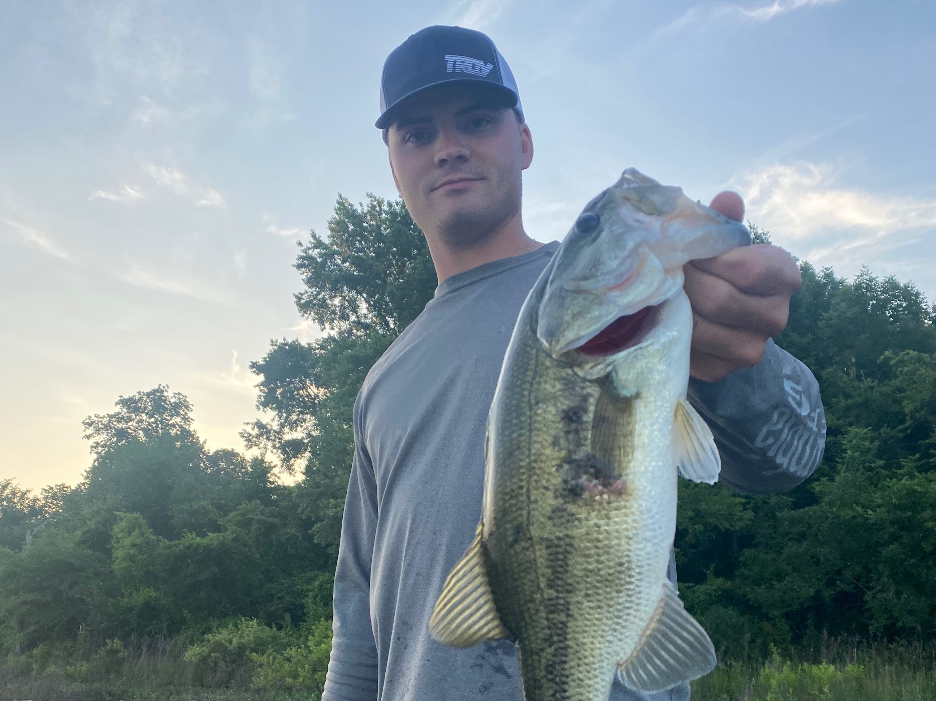 Caden Abbott fishing report for Lake Fork in Texas
