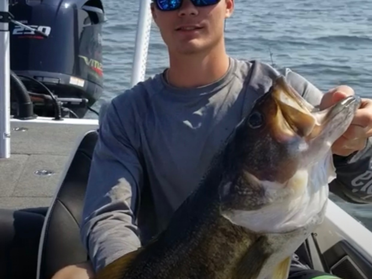 Caden Abbott holding a [object Object]