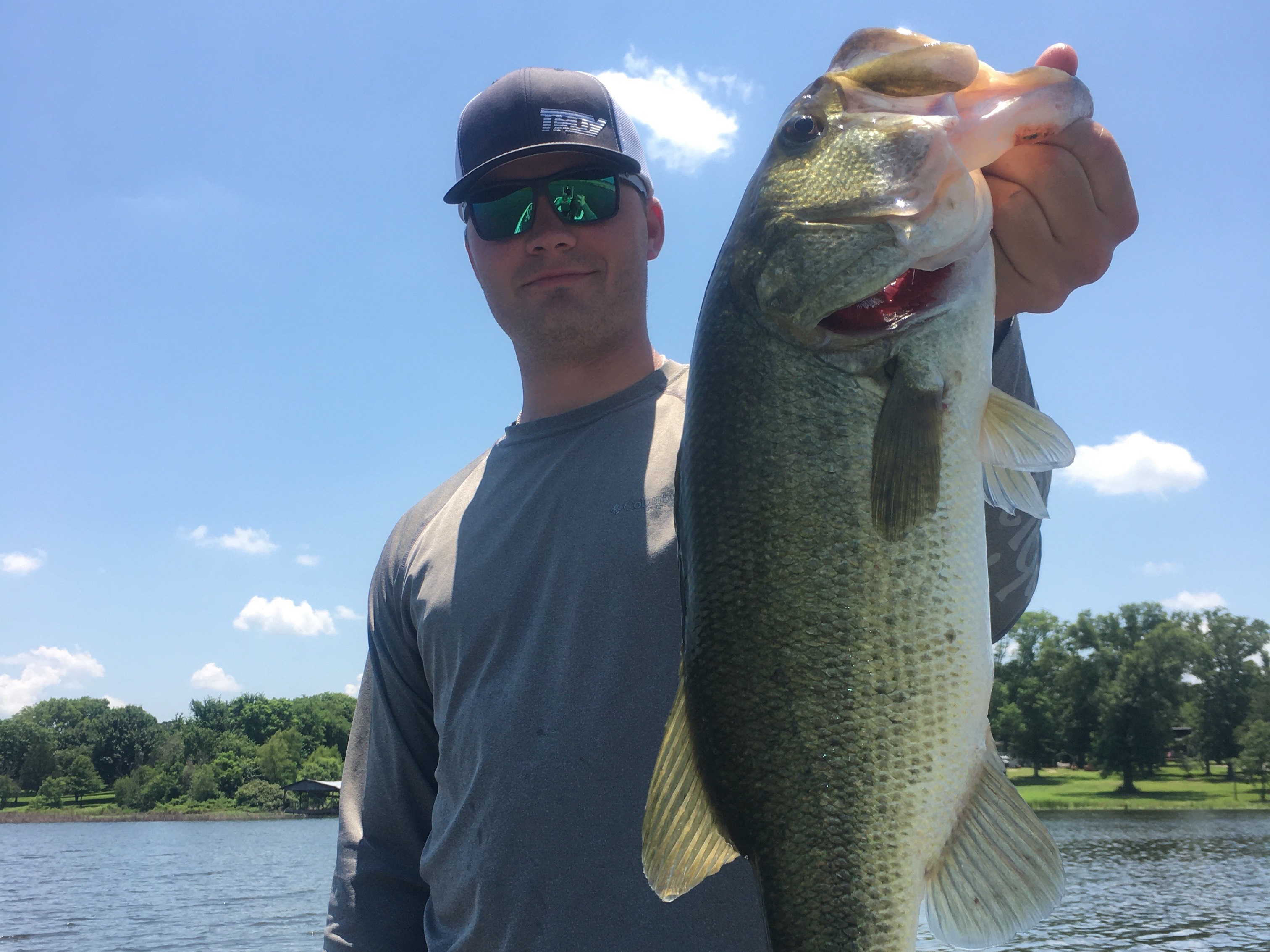 Caden Abbott fishing report for Lake Fork in Texas