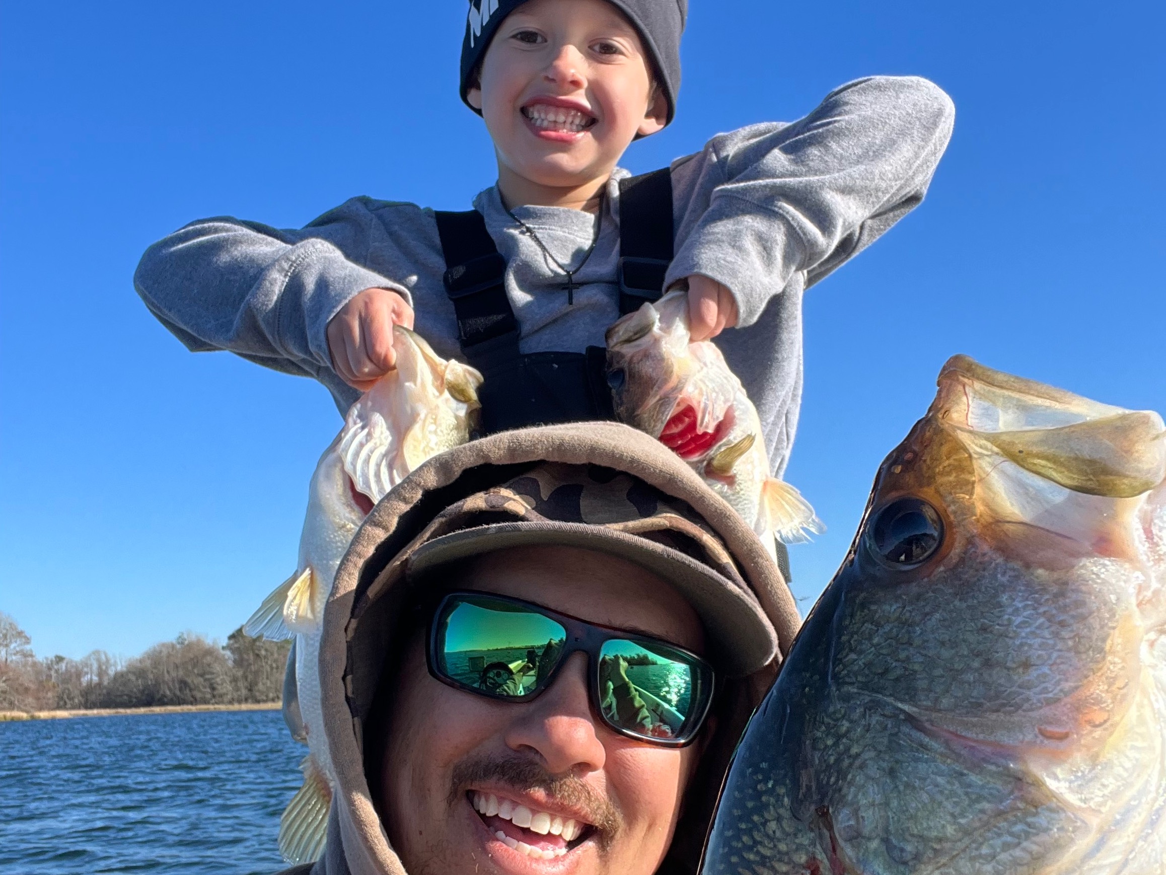 Ryan Higgins fishing report for Lake Seminole in Georgia