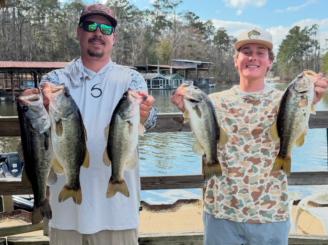 Ryan Higgins fishing report for Lake seminole Donalsonville georgia  in undefined
