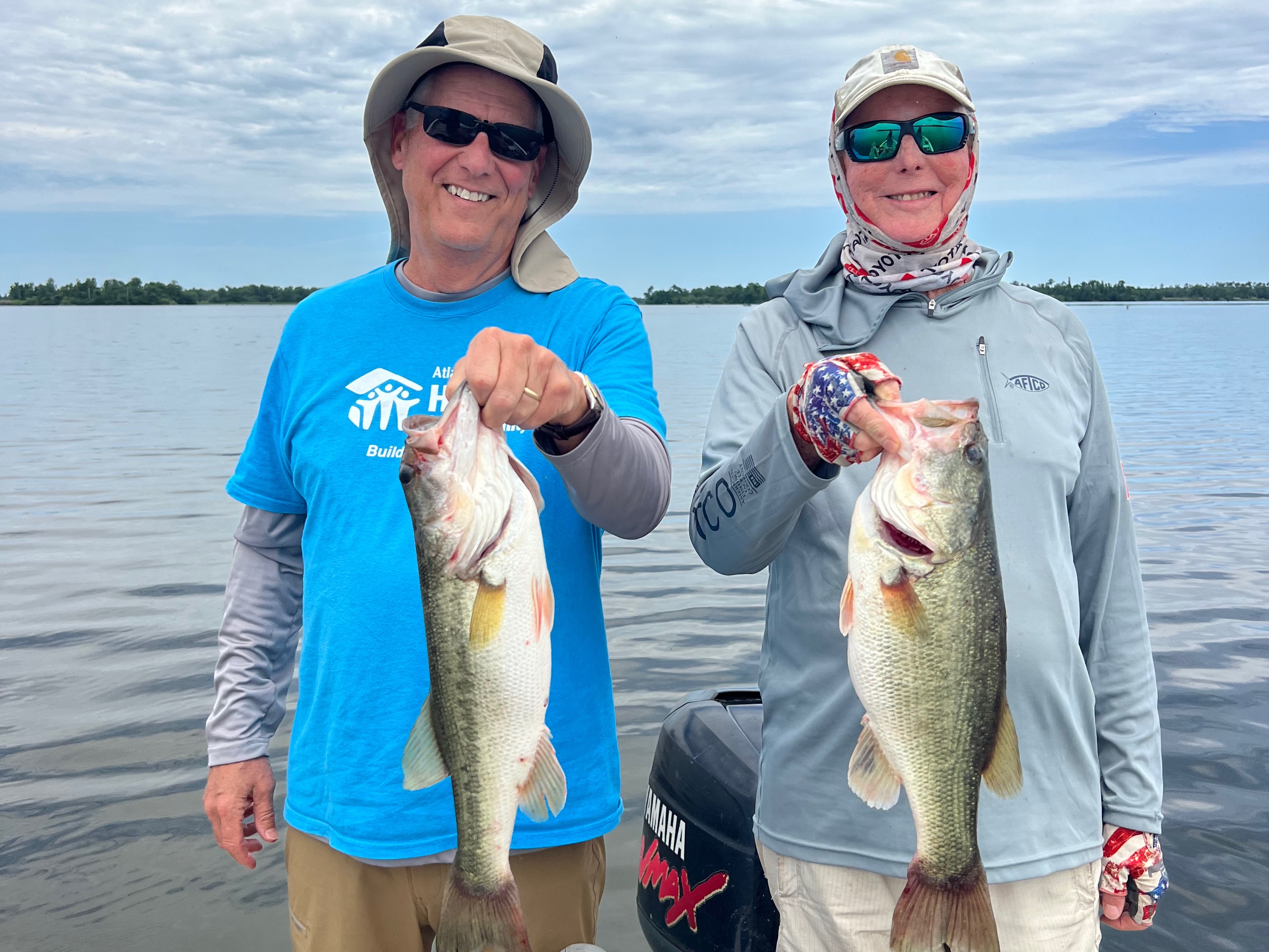 Ryan Higgins fishing report for Lake Seminole in Georgia