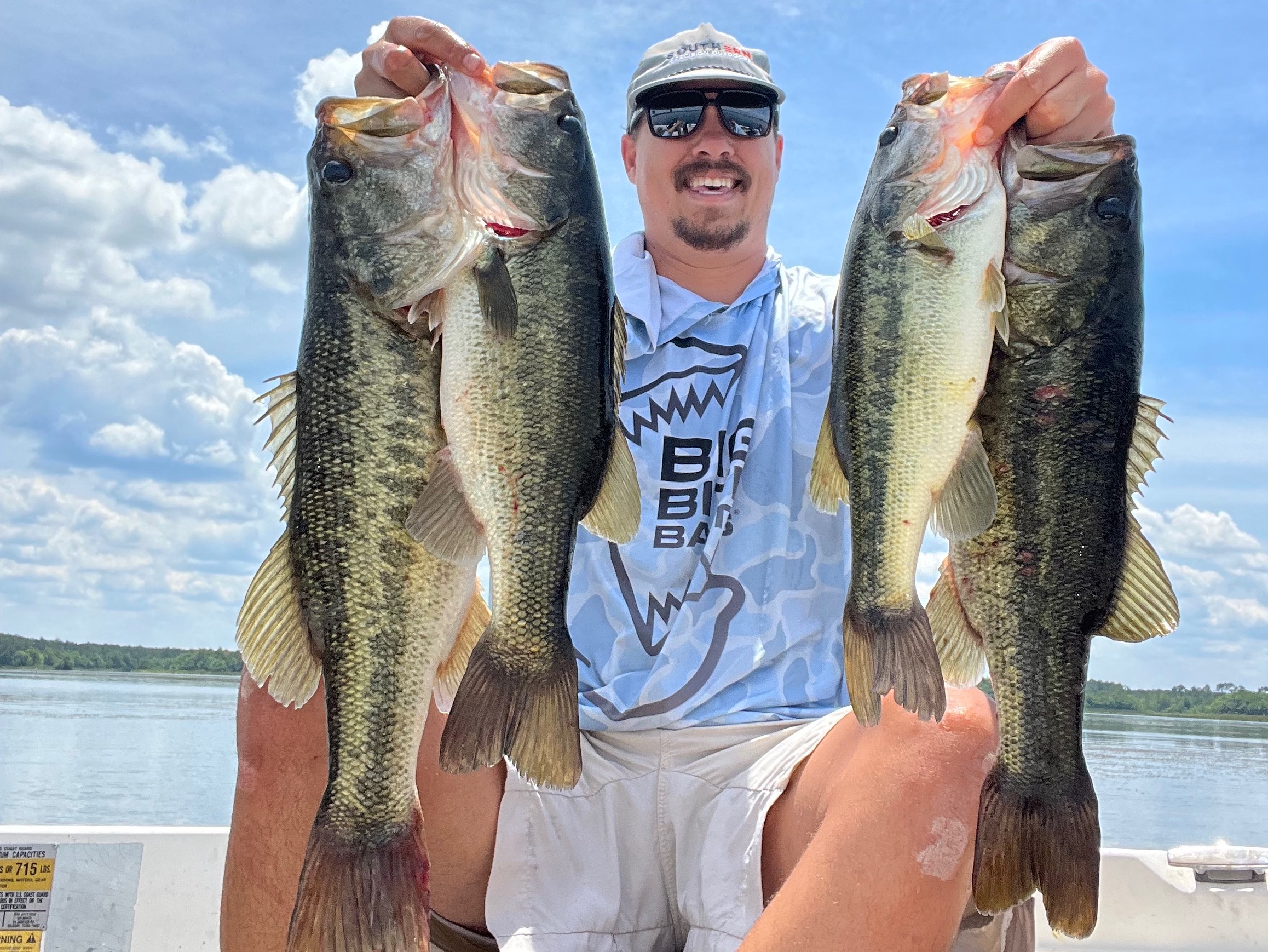 Ryan Higgins fishing report for Lake Seminole in Georgia