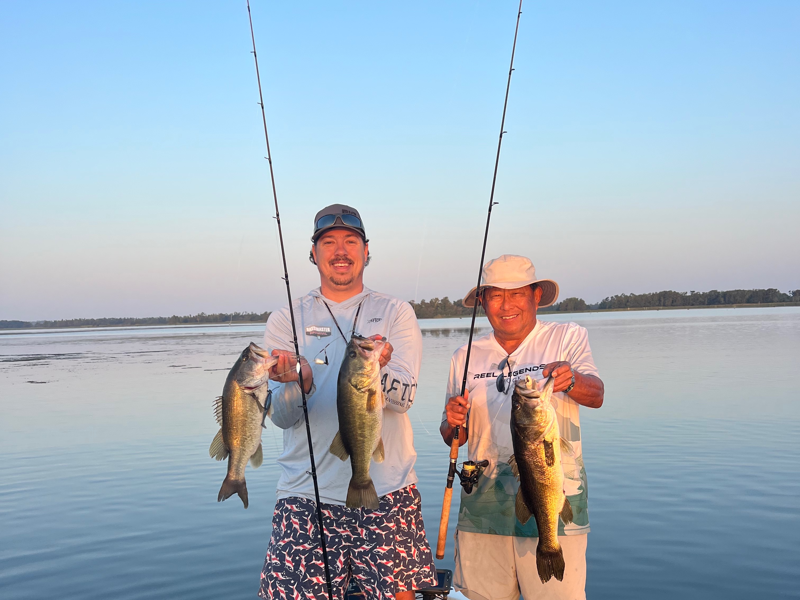 Ryan Higgins fishing report for Lake Seminole in Georgia