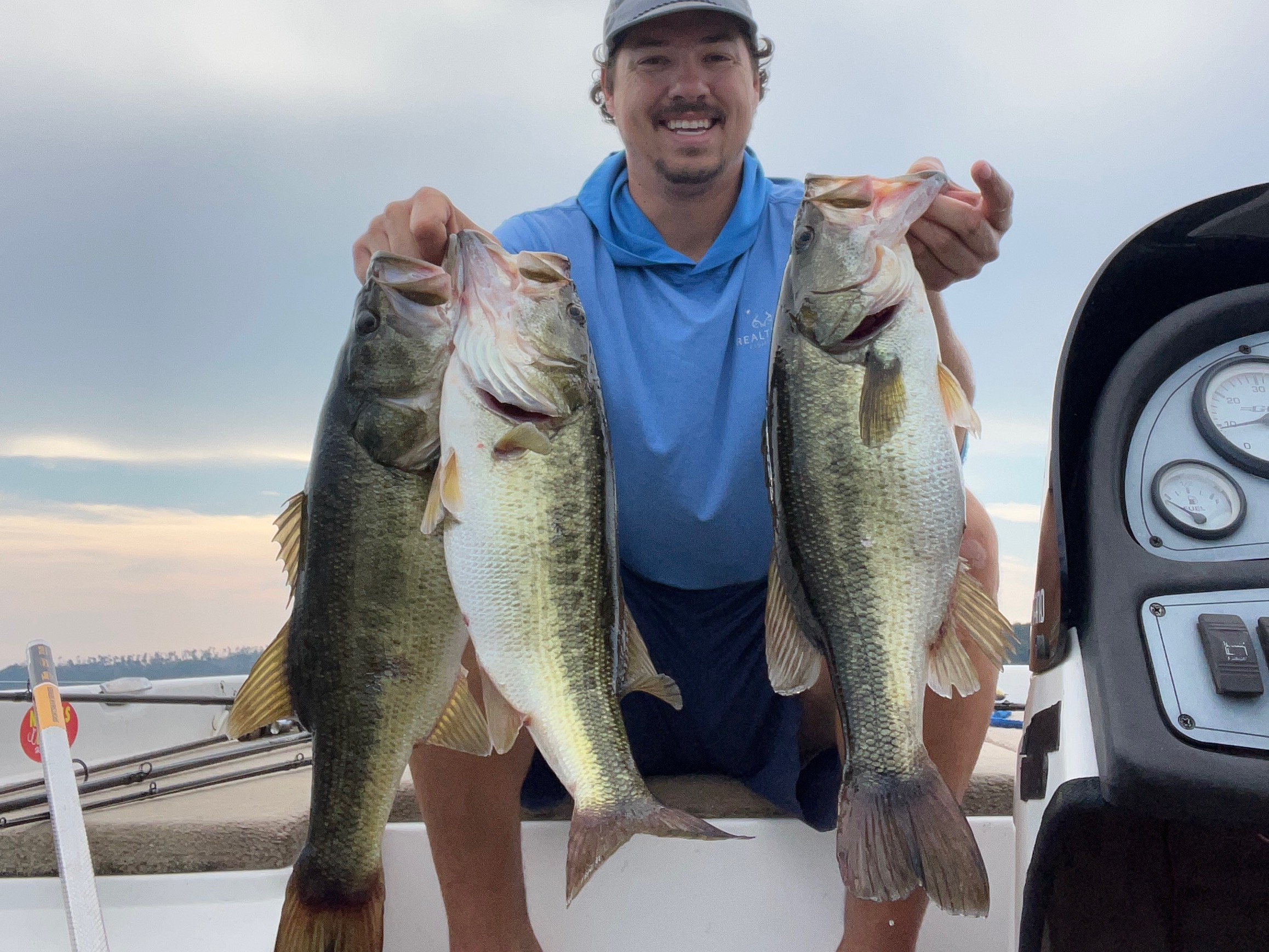 Ryan Higgins fishing report for Lake Seminole in Georgia