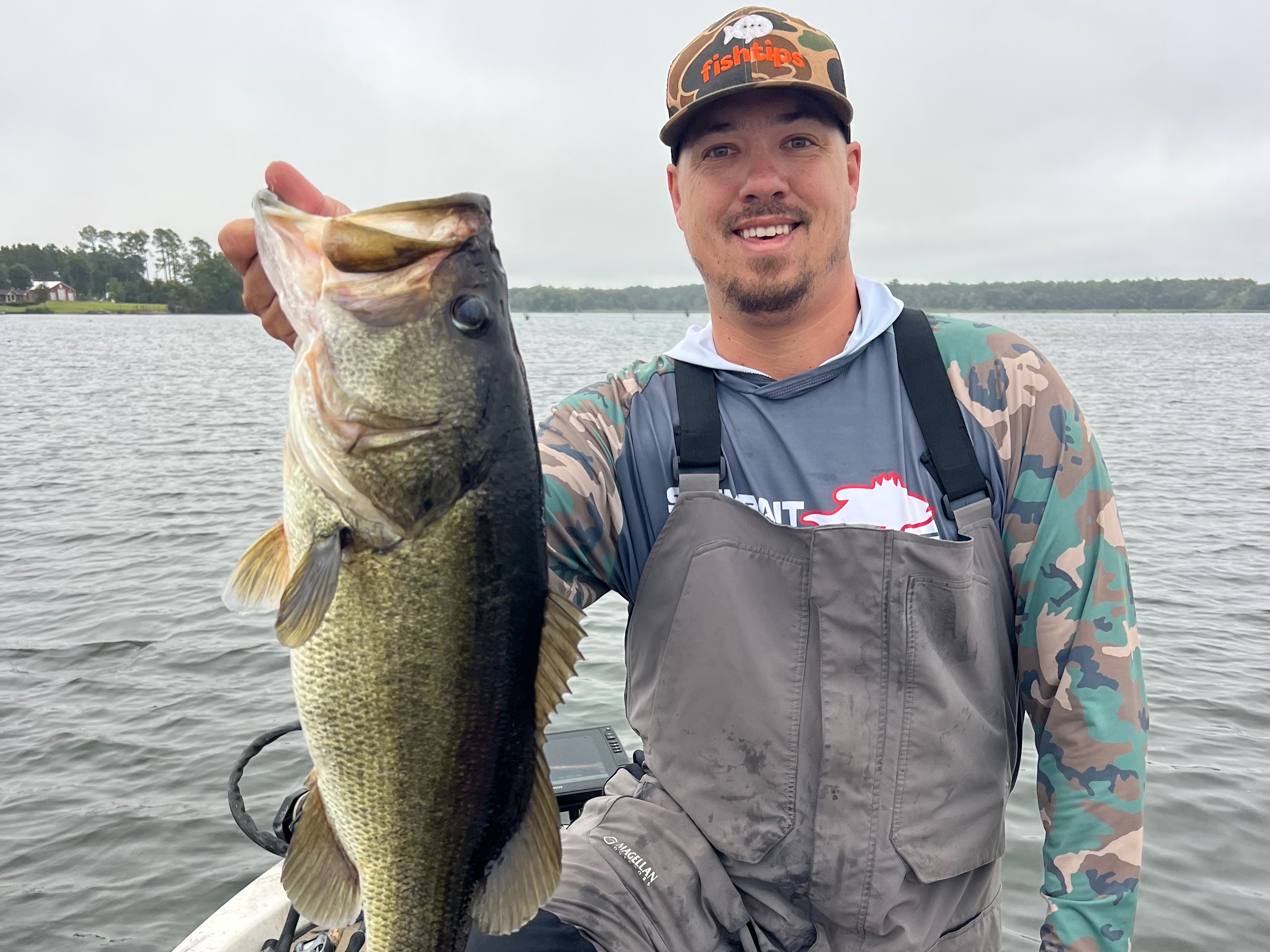 Ryan Higgins fishing report for Lake Seminole in Georgia