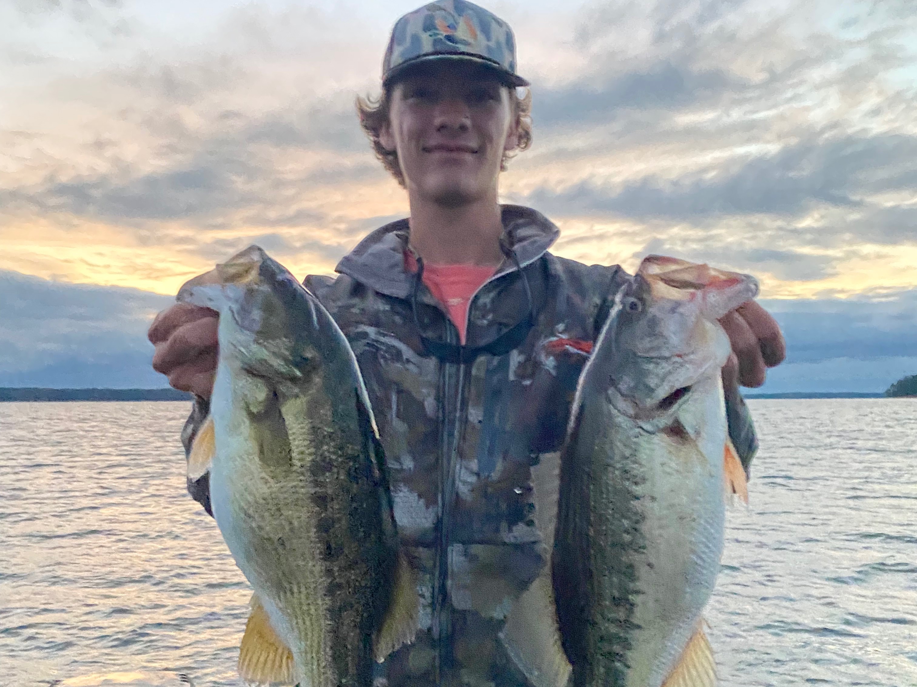 Chase Rogers fishing report for J. Strom Thurmond Lake in Georgia