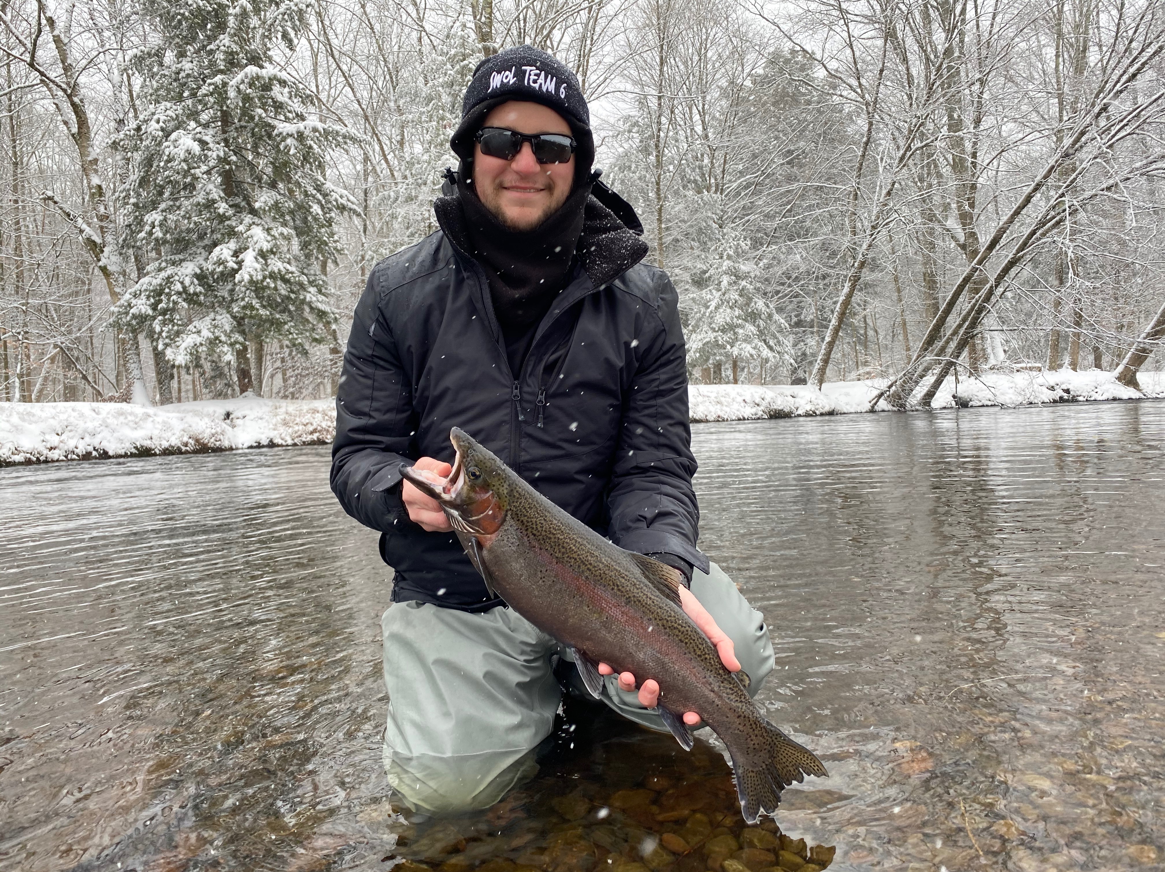 Dalton VanWhy fishing report for Salmon River in New York