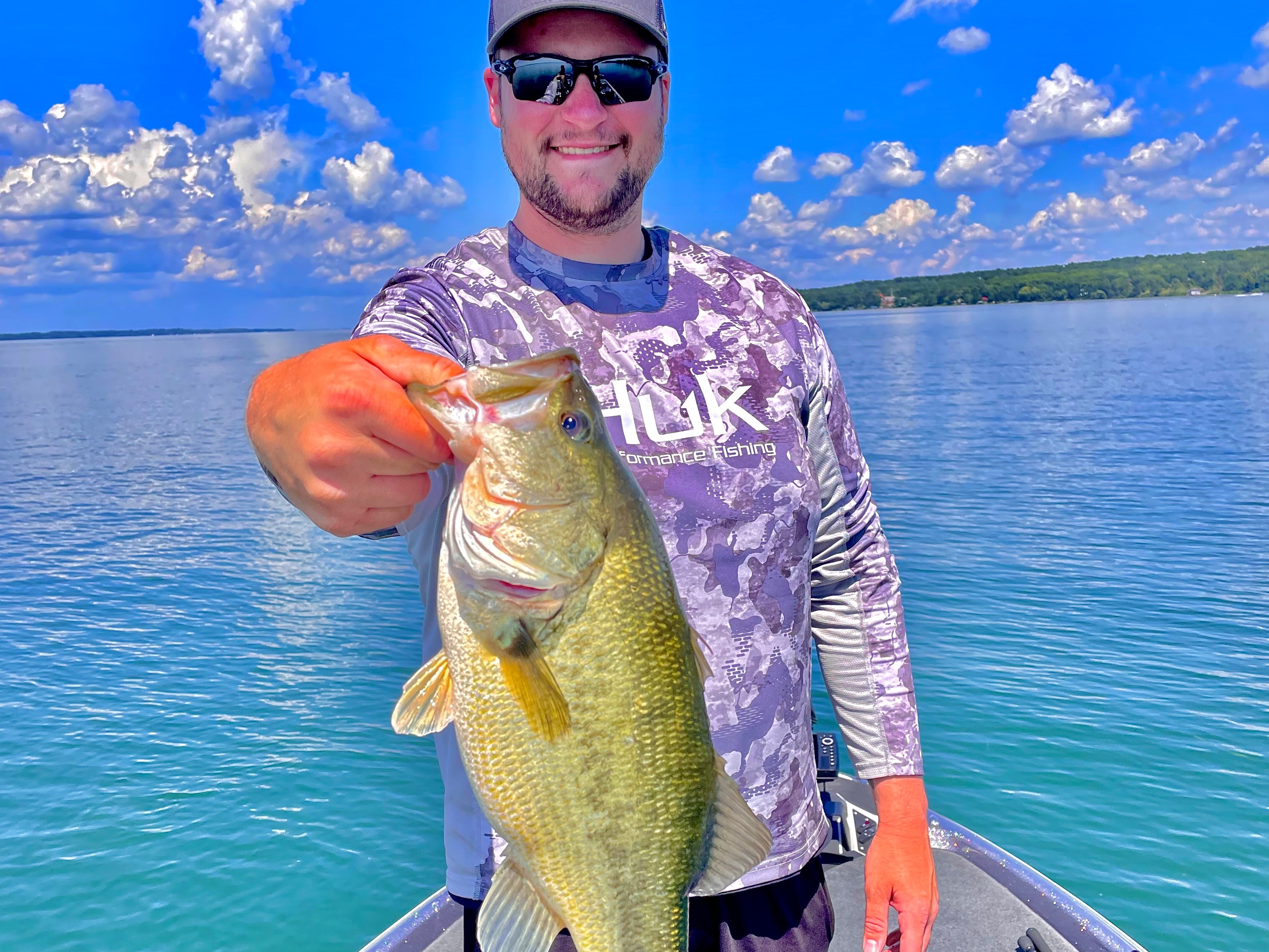 Dalton VanWhy fishing report for Cayuga Lake in New York