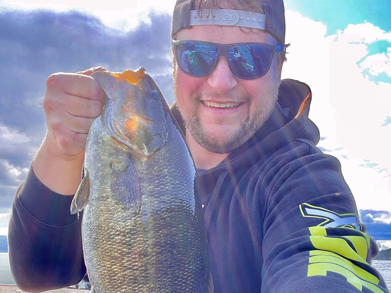 Dalton VanWhy fishing report for Cayuga Lake in New York