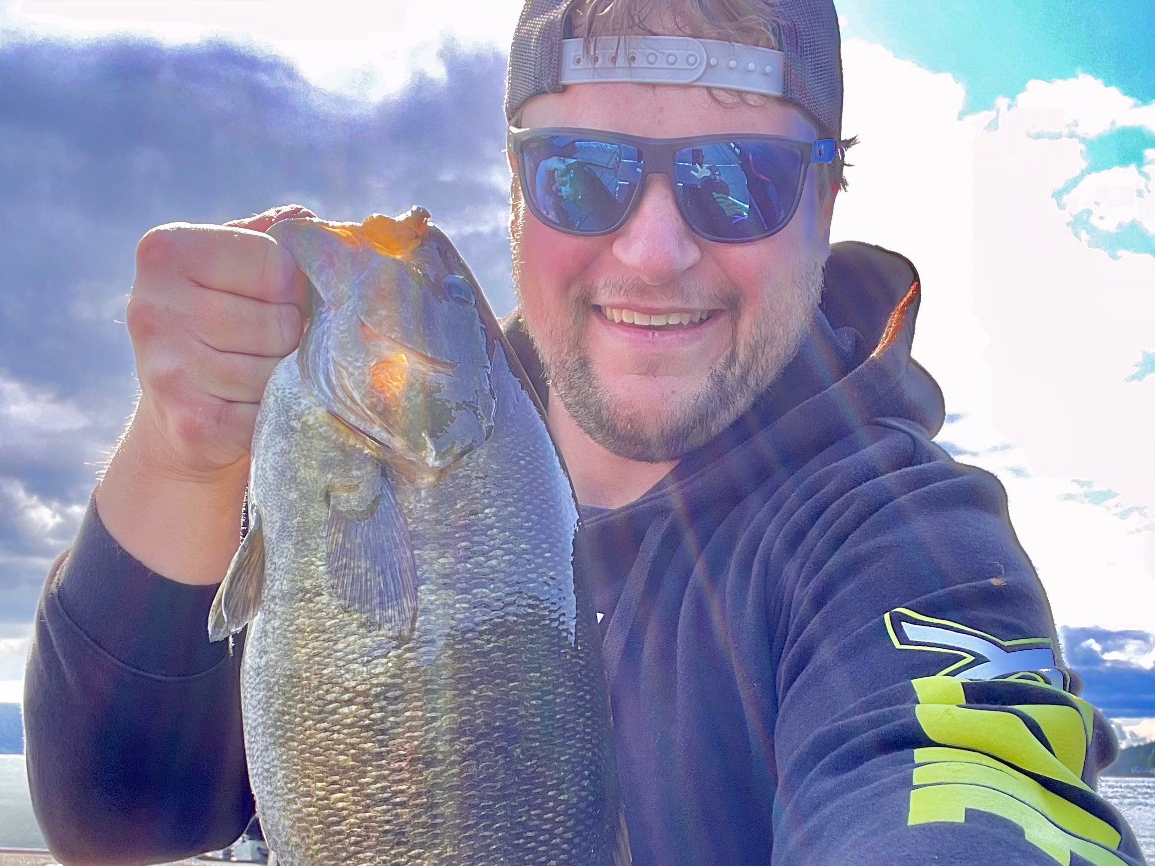 Dalton VanWhy fishing report for Cayuga Lake in New York