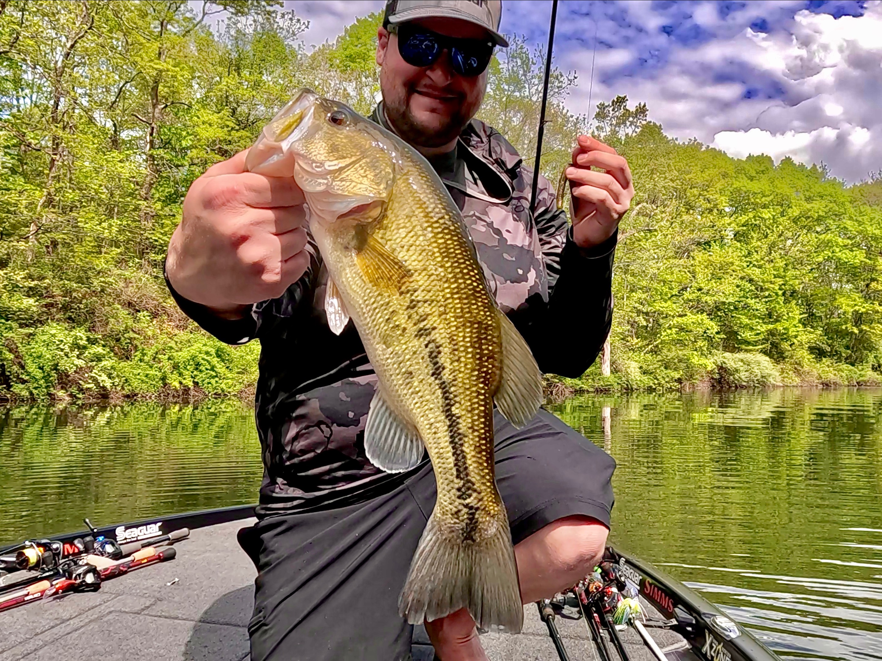 Dalton VanWhy fishing report for Beltzville Lake in Pennsylvania