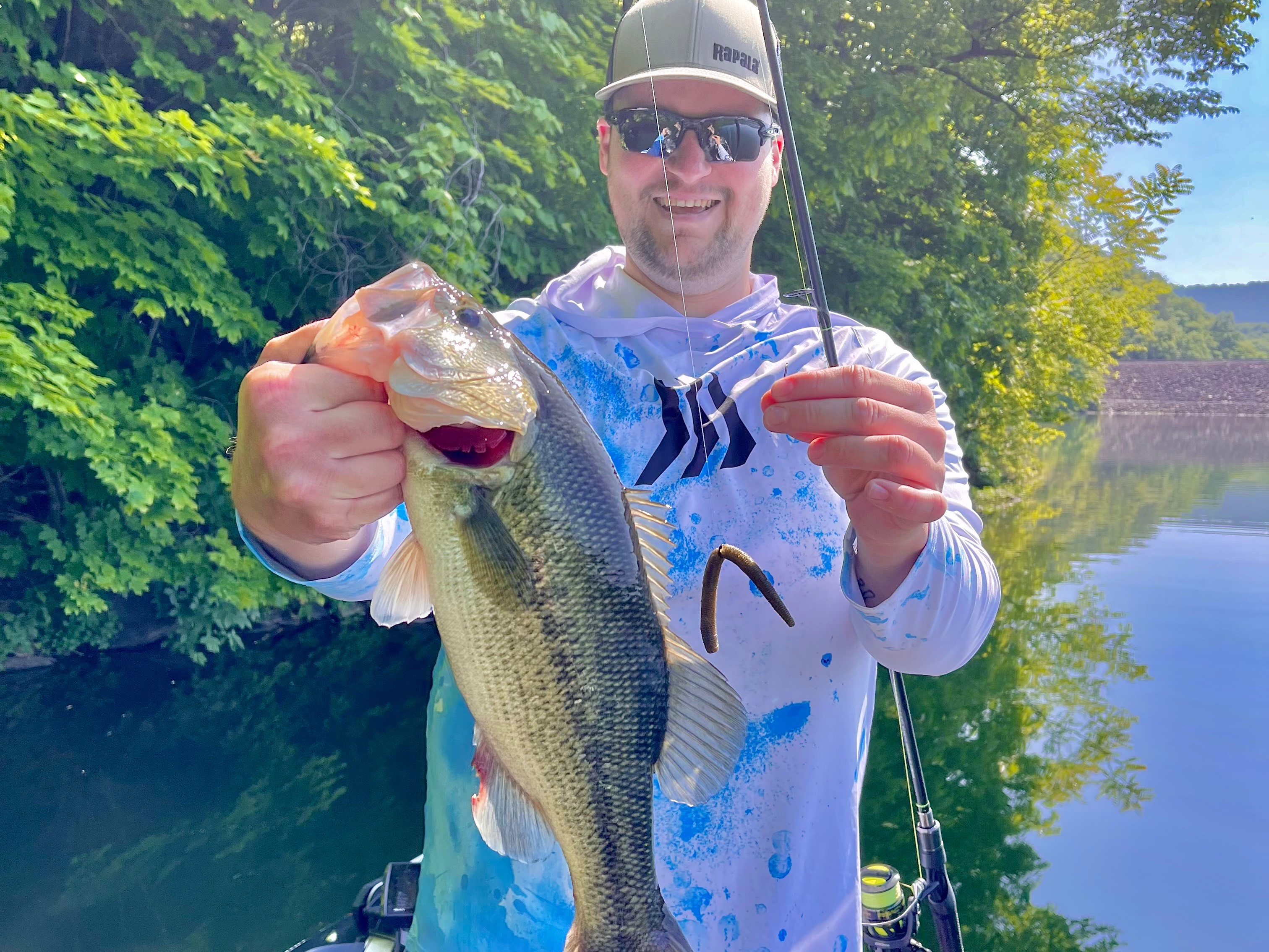 Dalton VanWhy fishing report for Raystown Lake in Pennsylvania