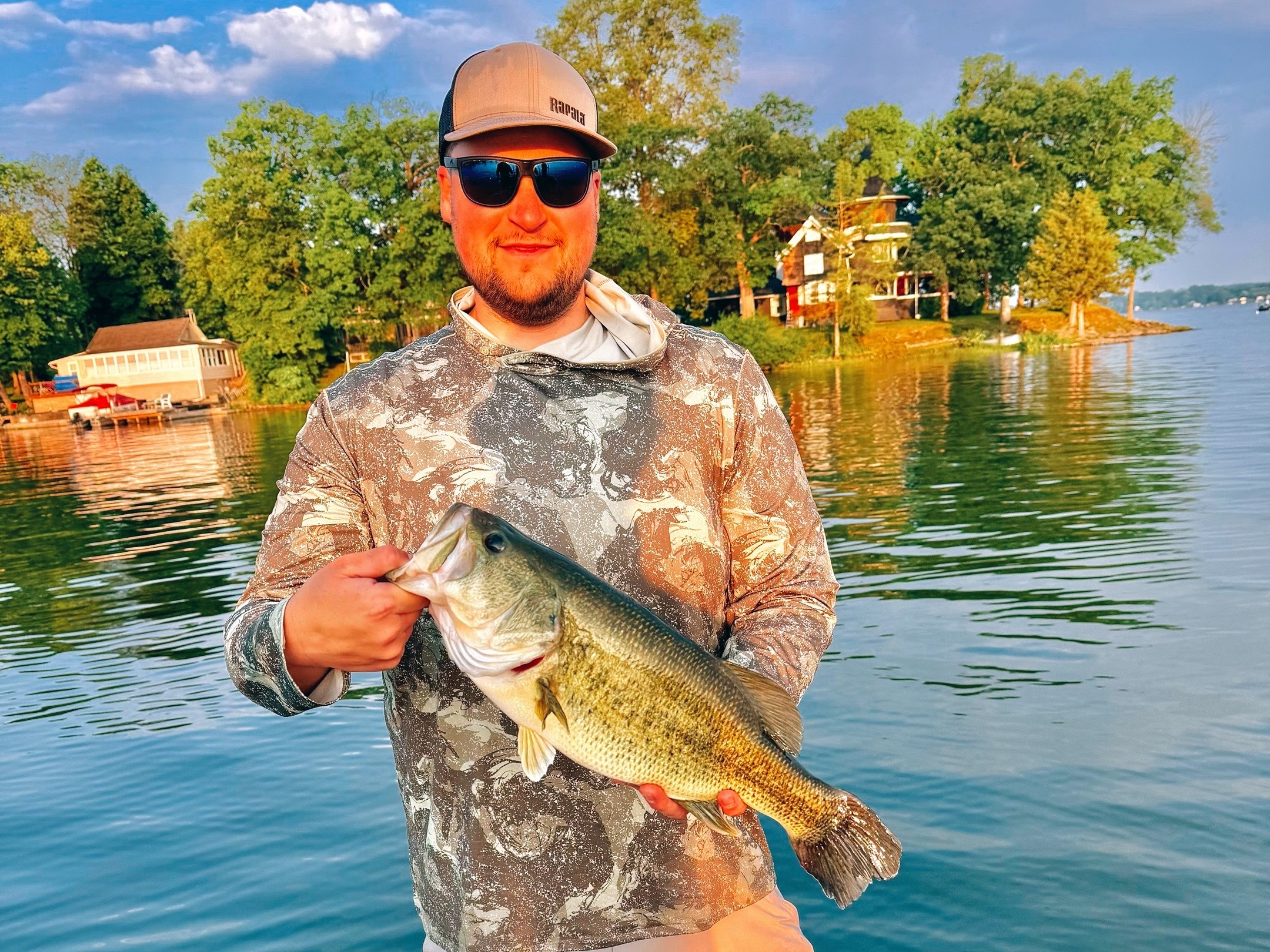 Dalton VanWhy fishing report for Cayuga Lake in New York