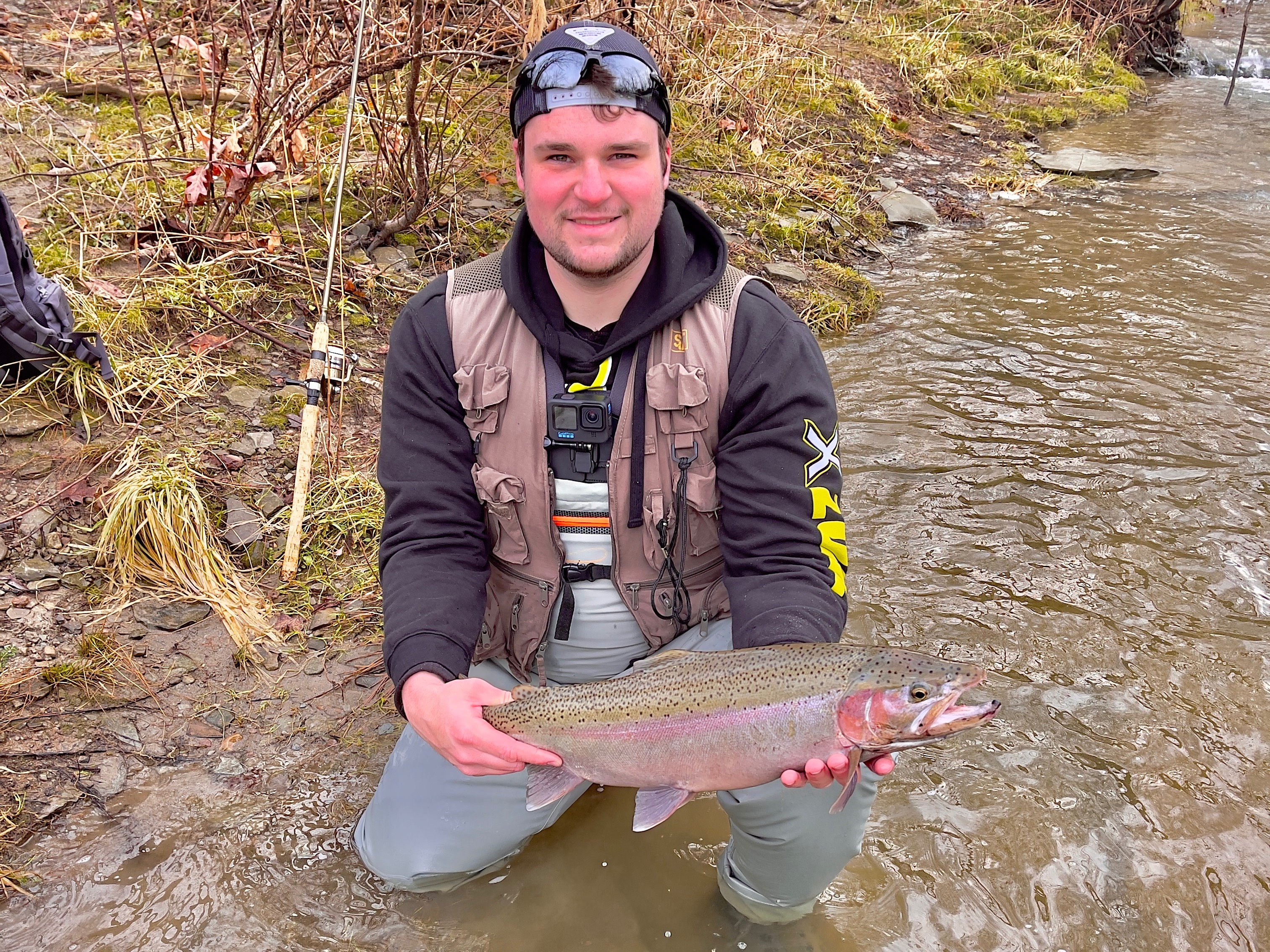 Dalton VanWhy fishing report for Salmon River in New York