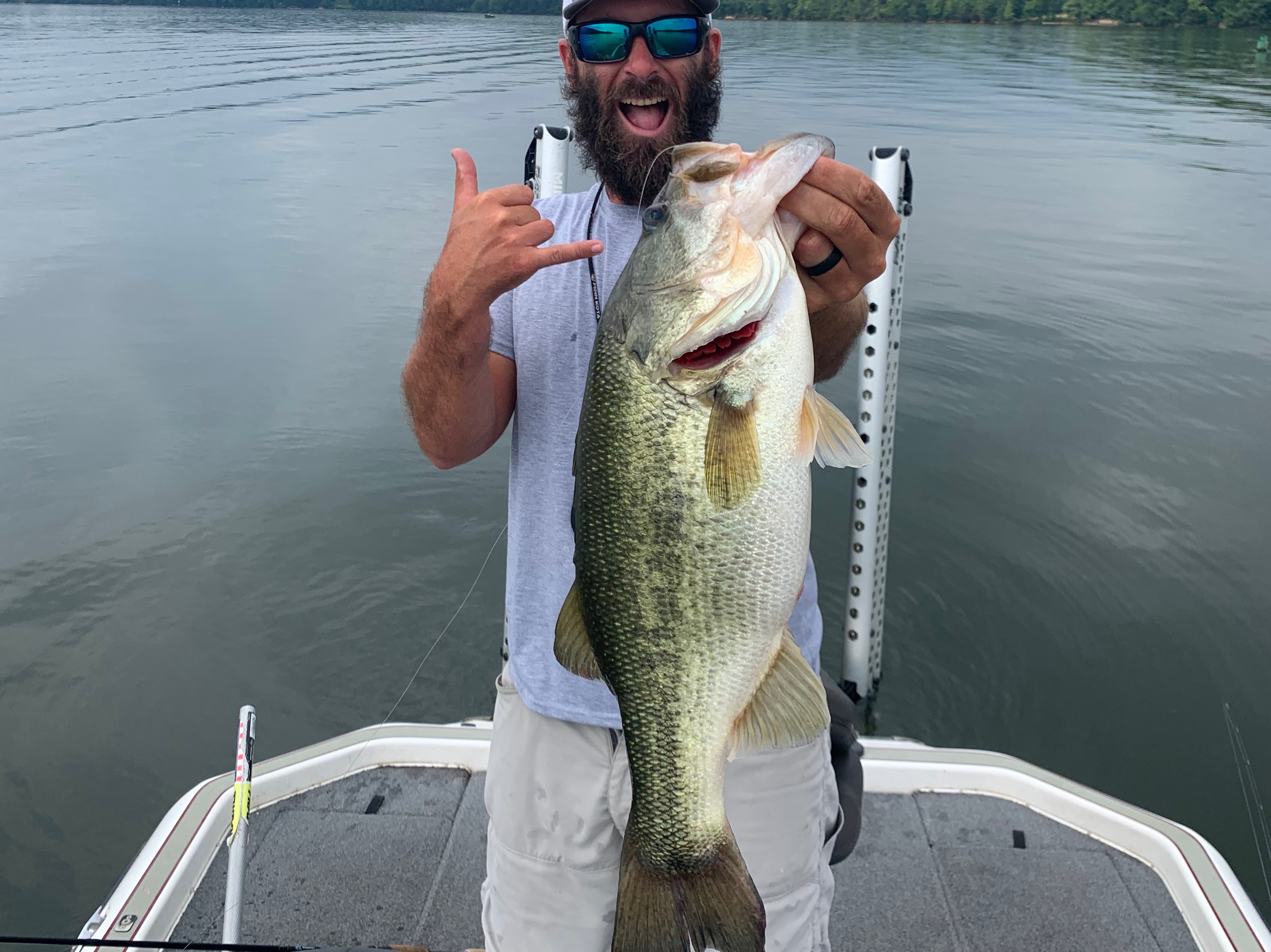 Dillon Falardeau fishing report for Chickamauga Lake in Tennessee