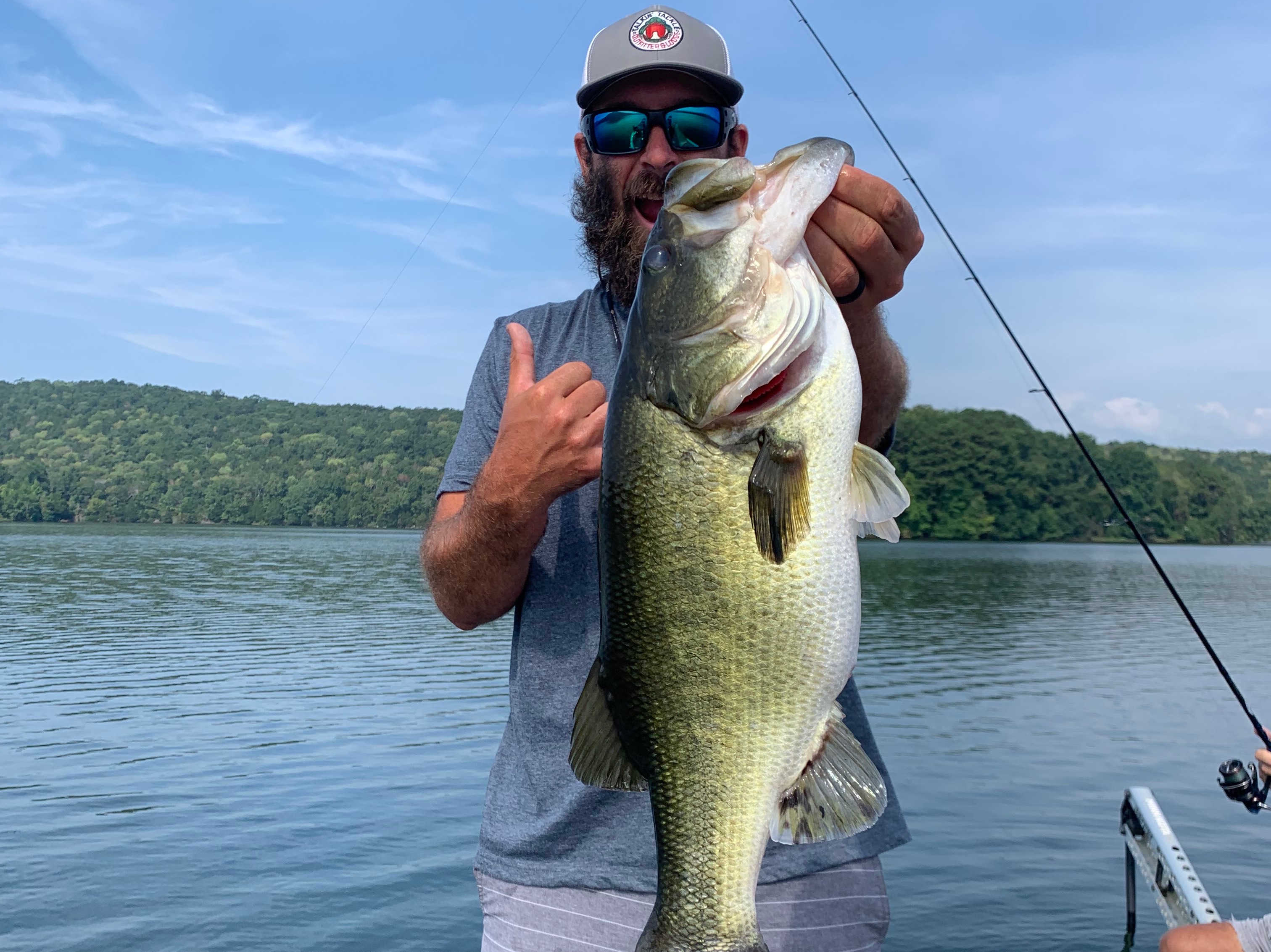 Dillon Falardeau fishing report for Chickamauga Lake in Tennessee