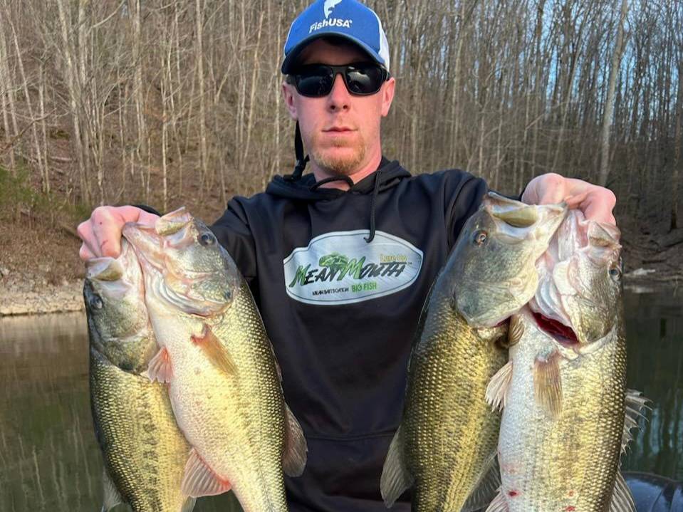 Ryan Heilmann fishing report for Center Hill Lake in Tennessee