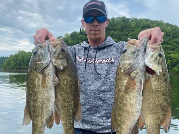 Ryan Heilmann fishing report for Tims Ford Lake in Tennessee