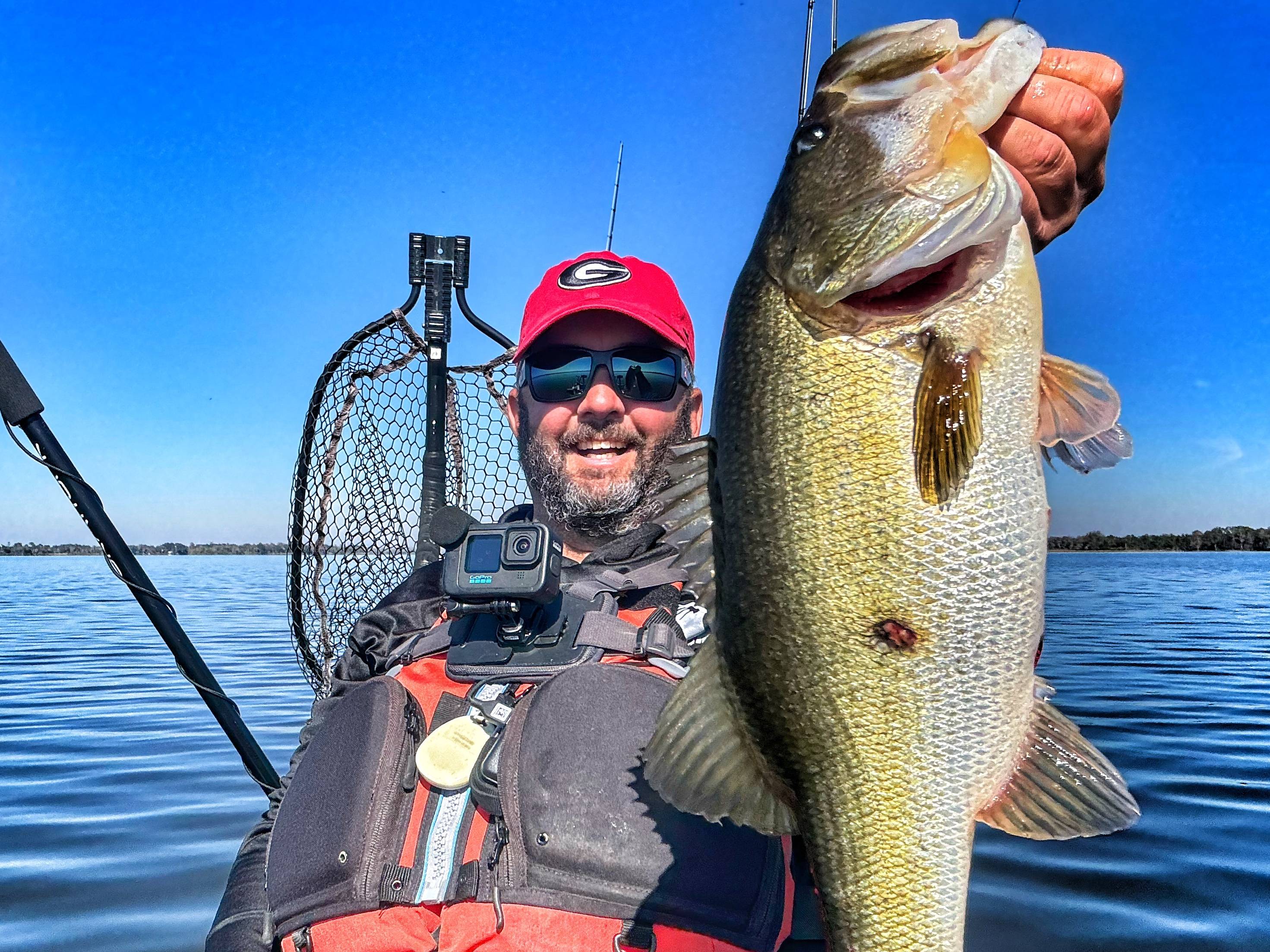 Gene Jensen fishing report for Lake Kissimmee in Florida