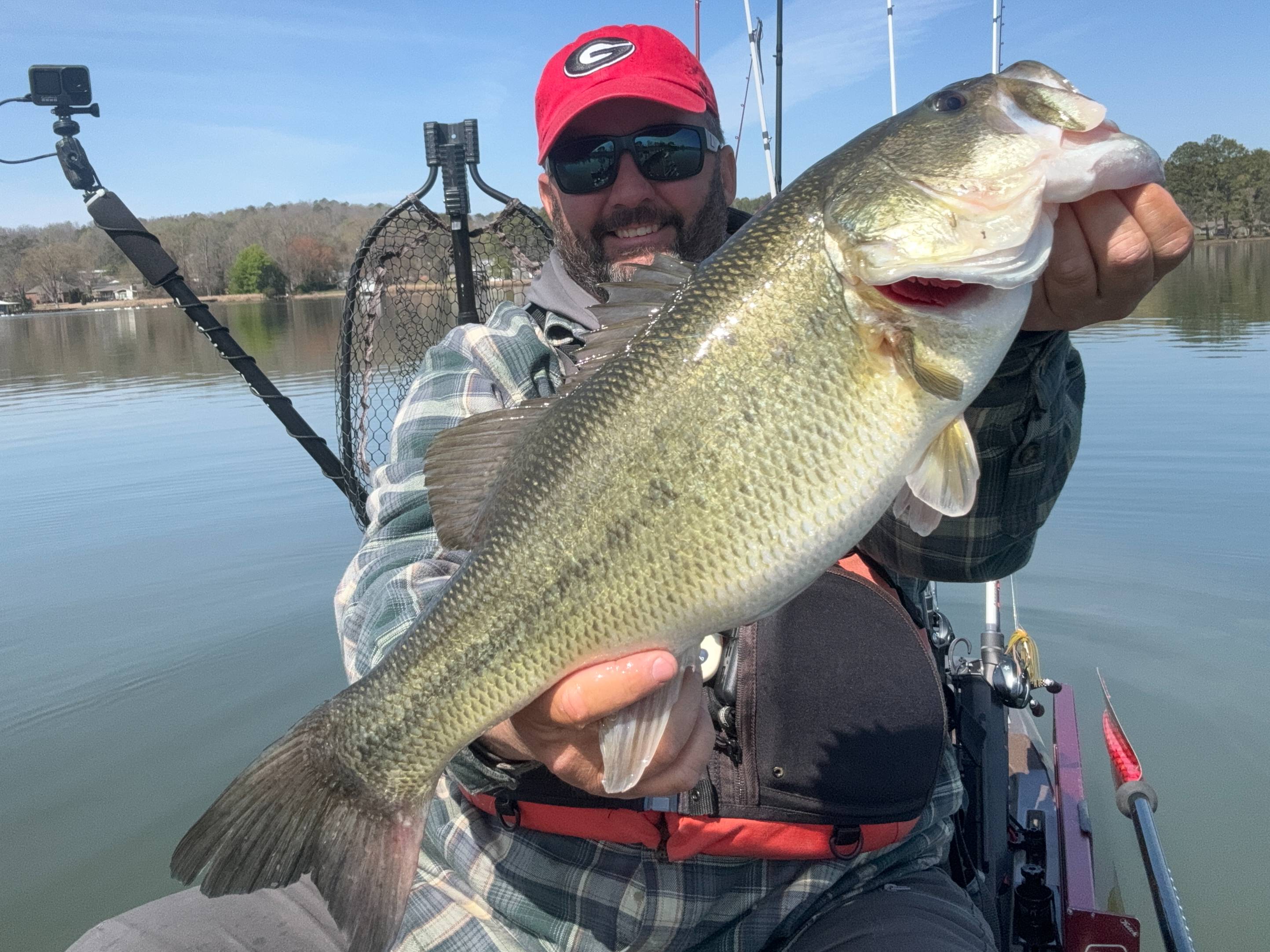Gene Jensen fishing report for Guntersville Lake in Alabama
