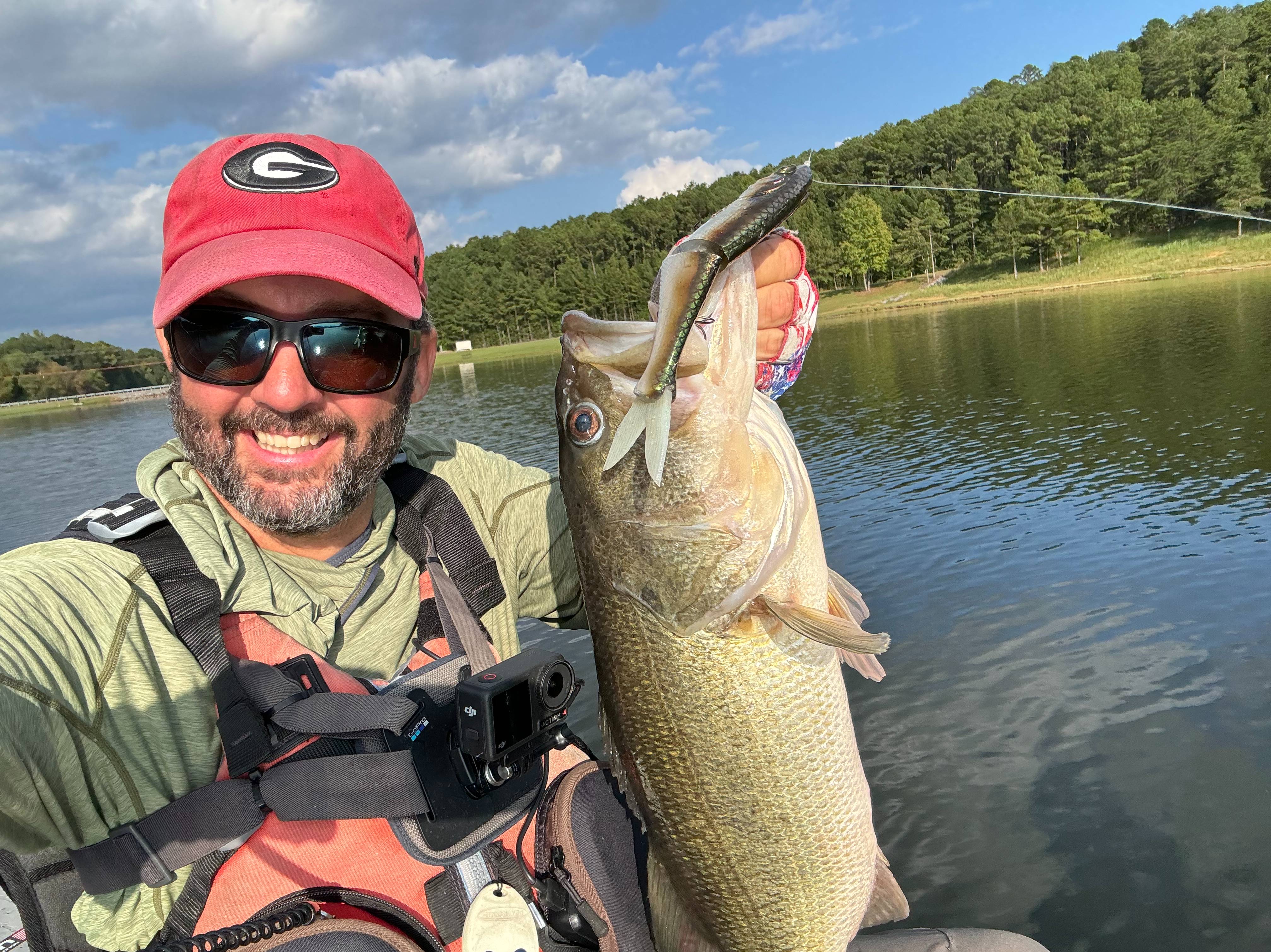 Gene Jensen fishing report for Lake Guntersville in Alabama