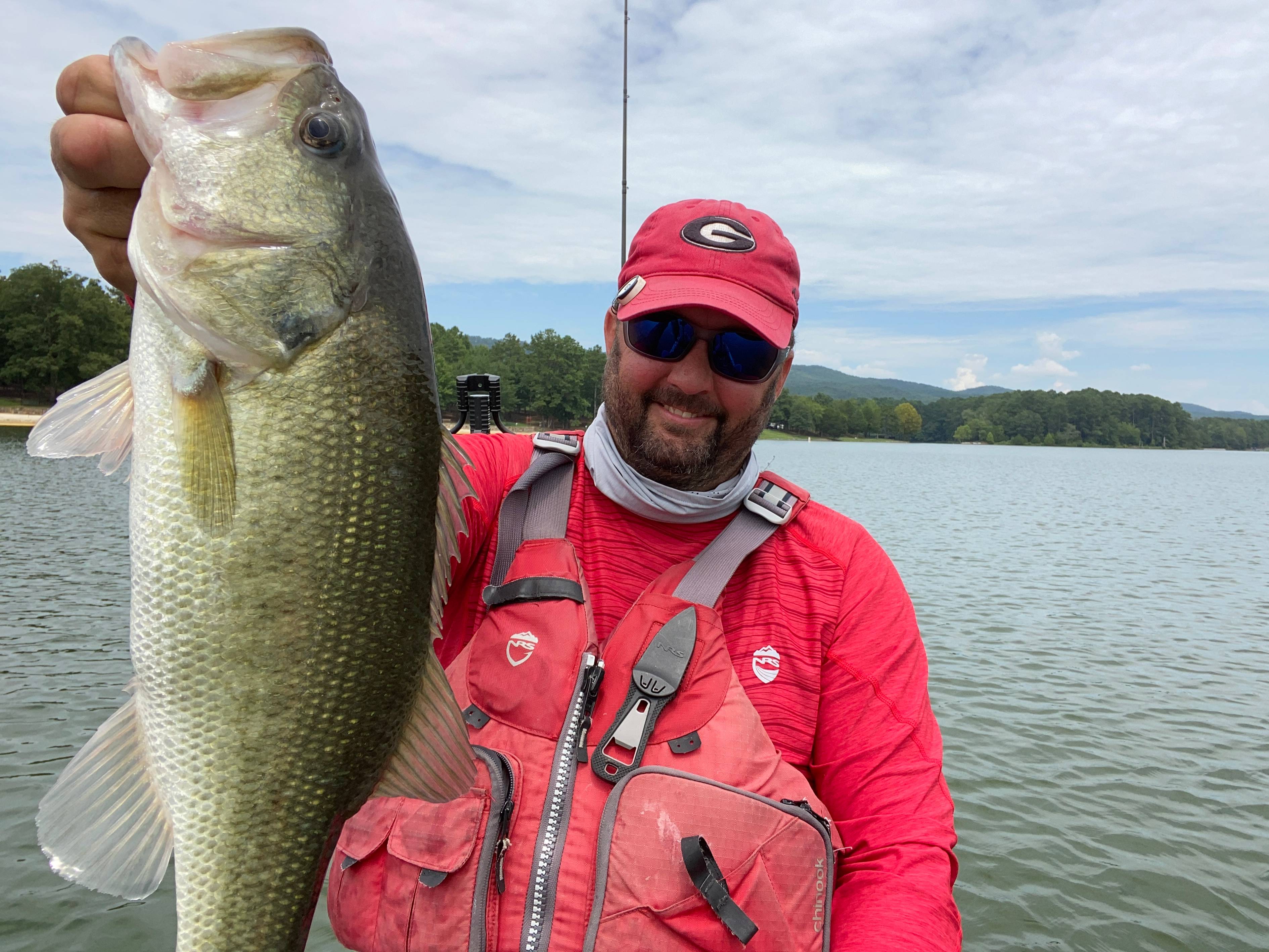 Gene Jensen fishing report for Guntersville Lake in Alabama