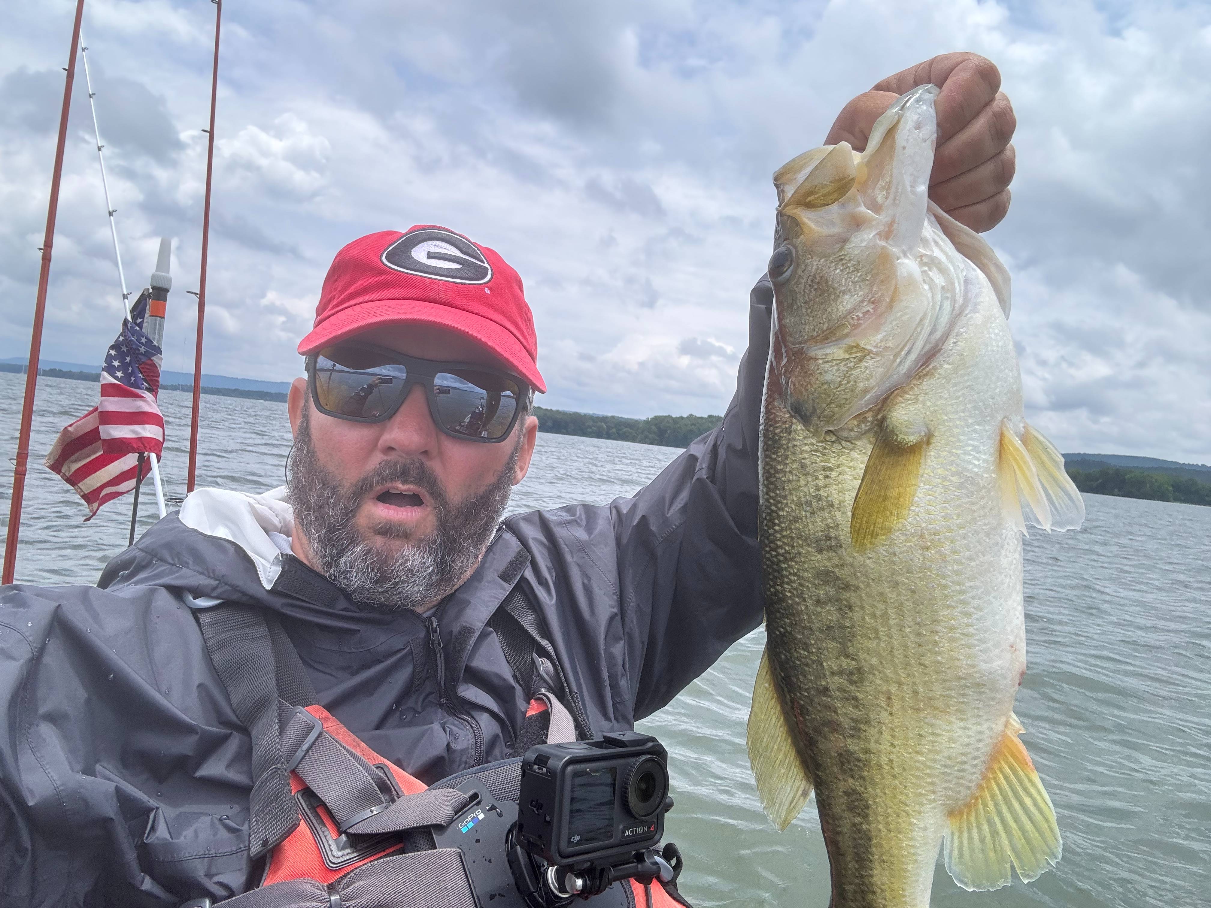 Gene Jensen fishing report for Guntersville Lake in Alabama