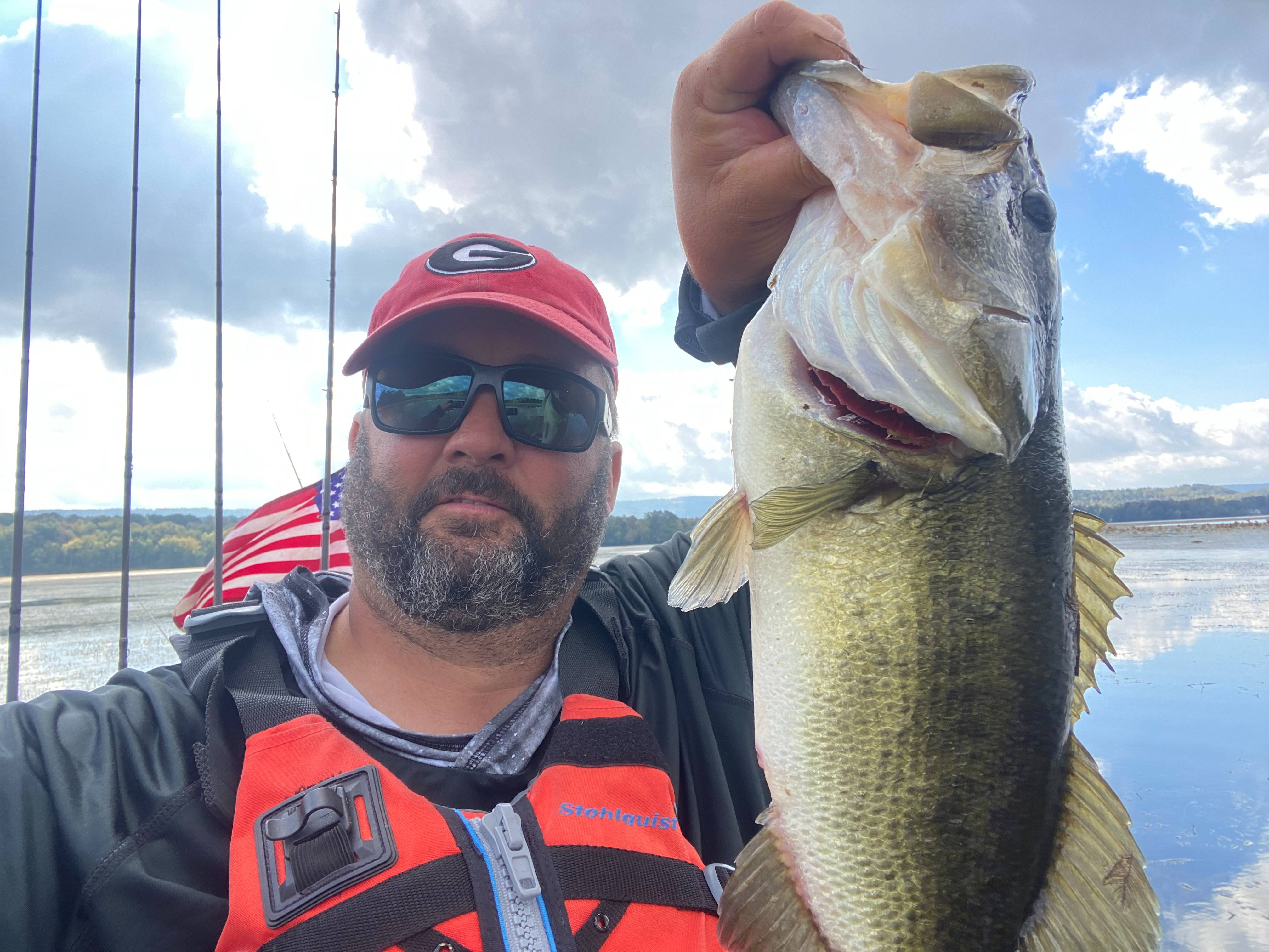 Gene Jensen fishing report for Lake Guntersville in Alabama