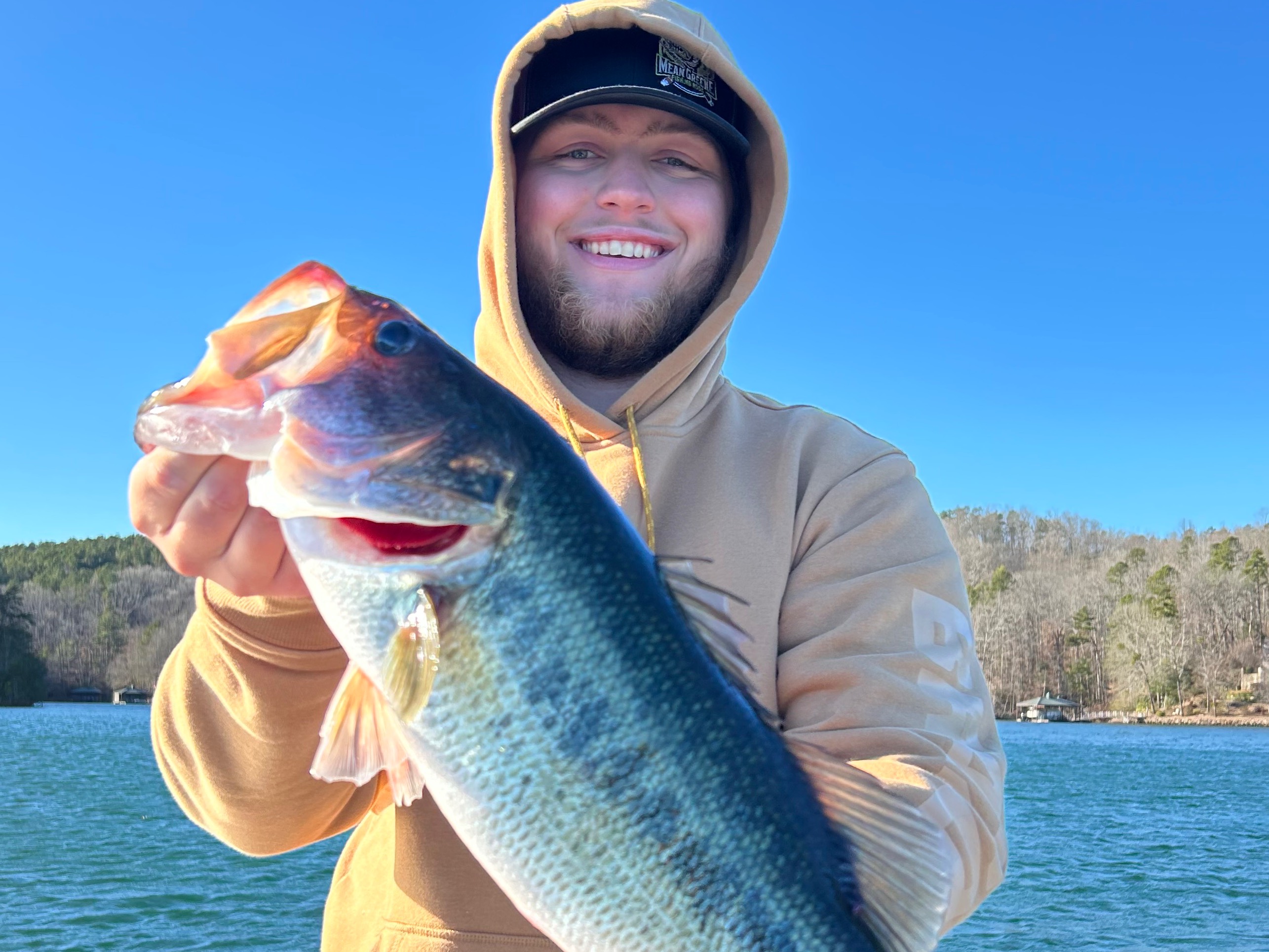 Isaac Greene fishing report for Lake Keowee in South Carolina
