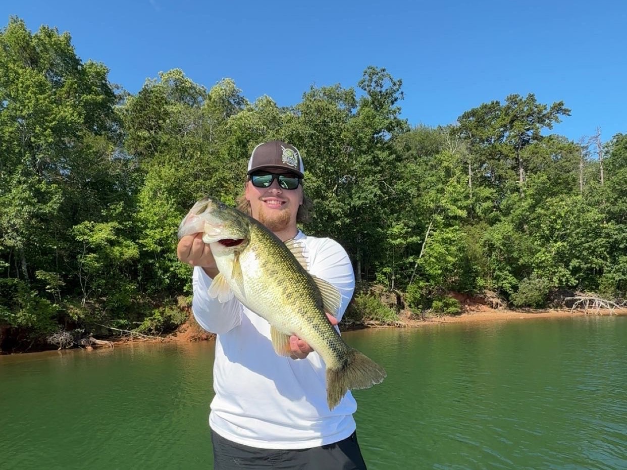 Isaac Greene fishing report for Lake Hartwell in South Carolina