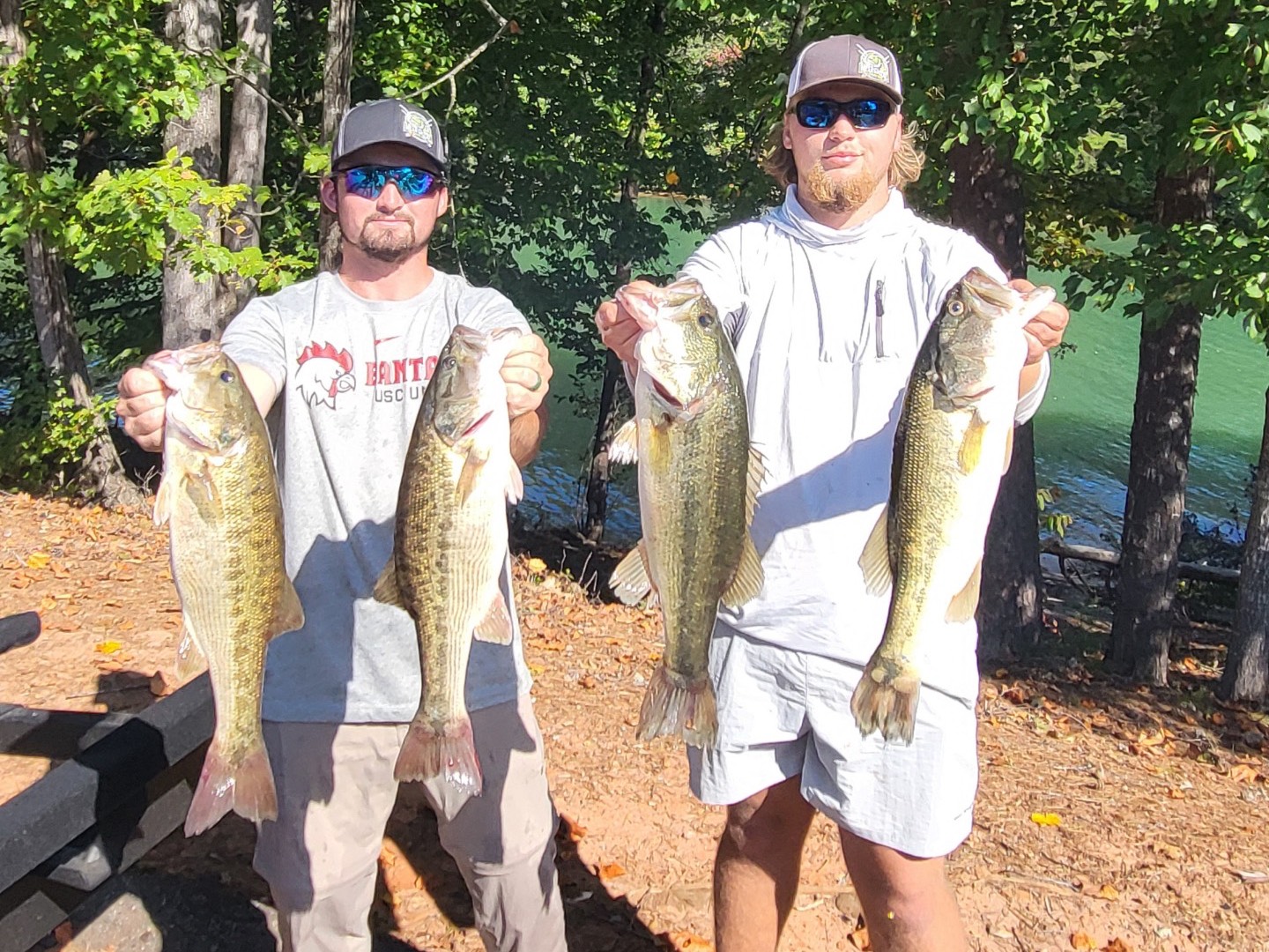 Isaac Greene fishing report for Keowee in South Carolina