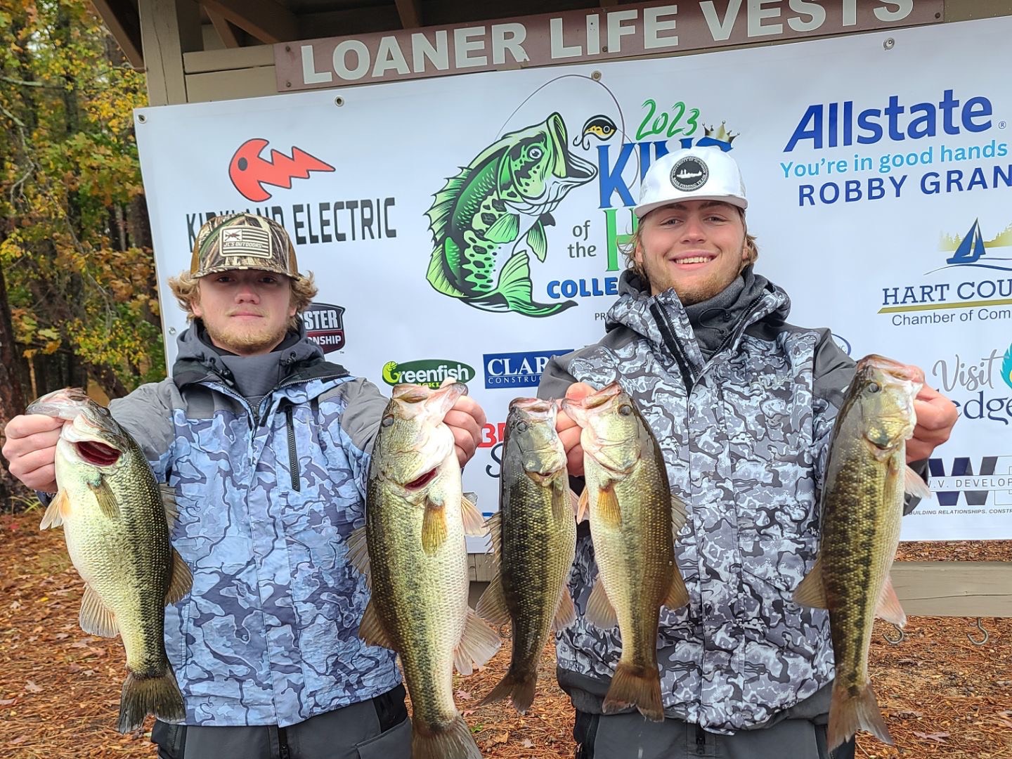 Isaac Greene fishing report for Clarks Hill Lake in South Carolina