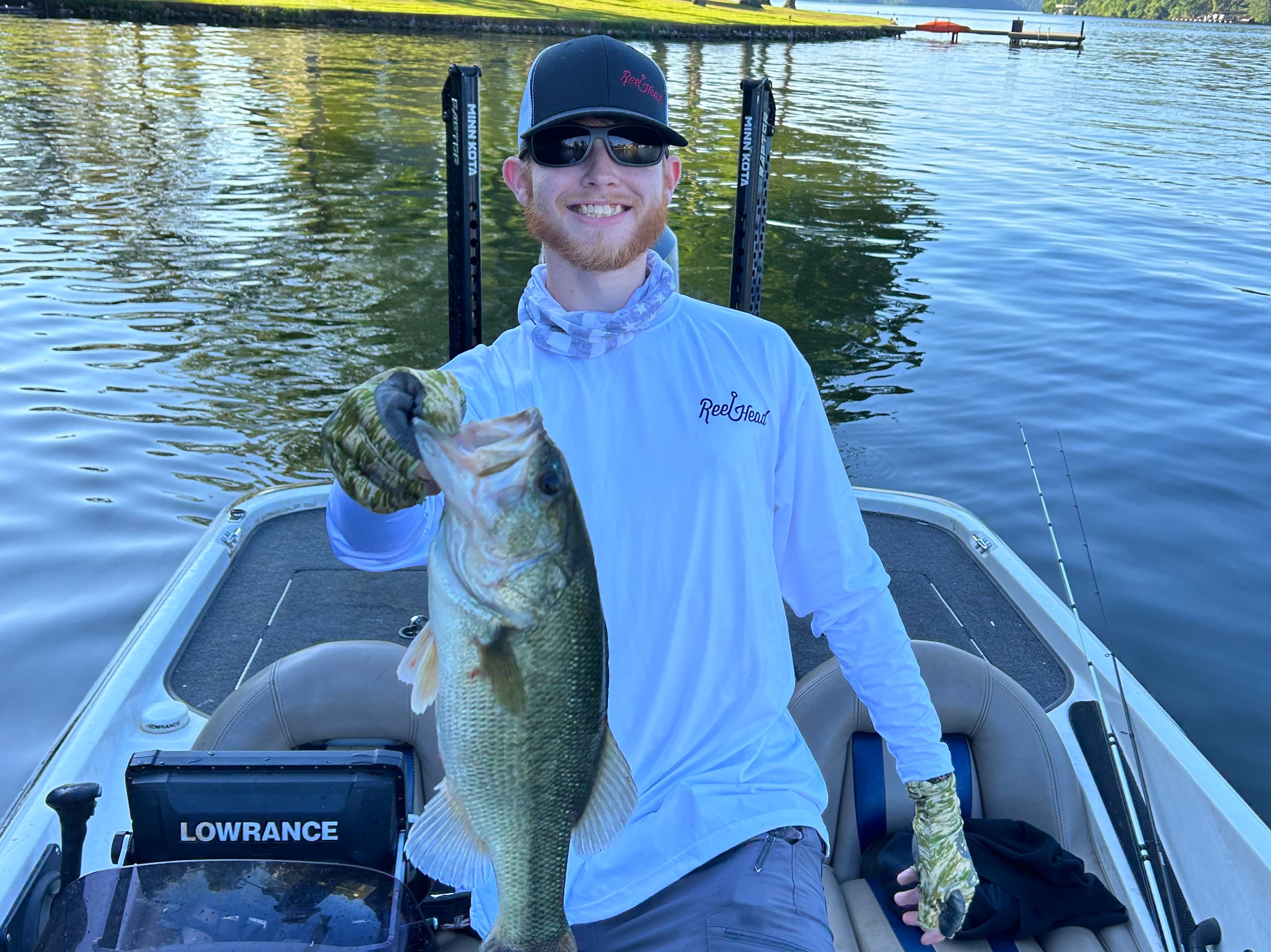 MJ Lutz fishing report for Wilson Lake Shores in Alabama