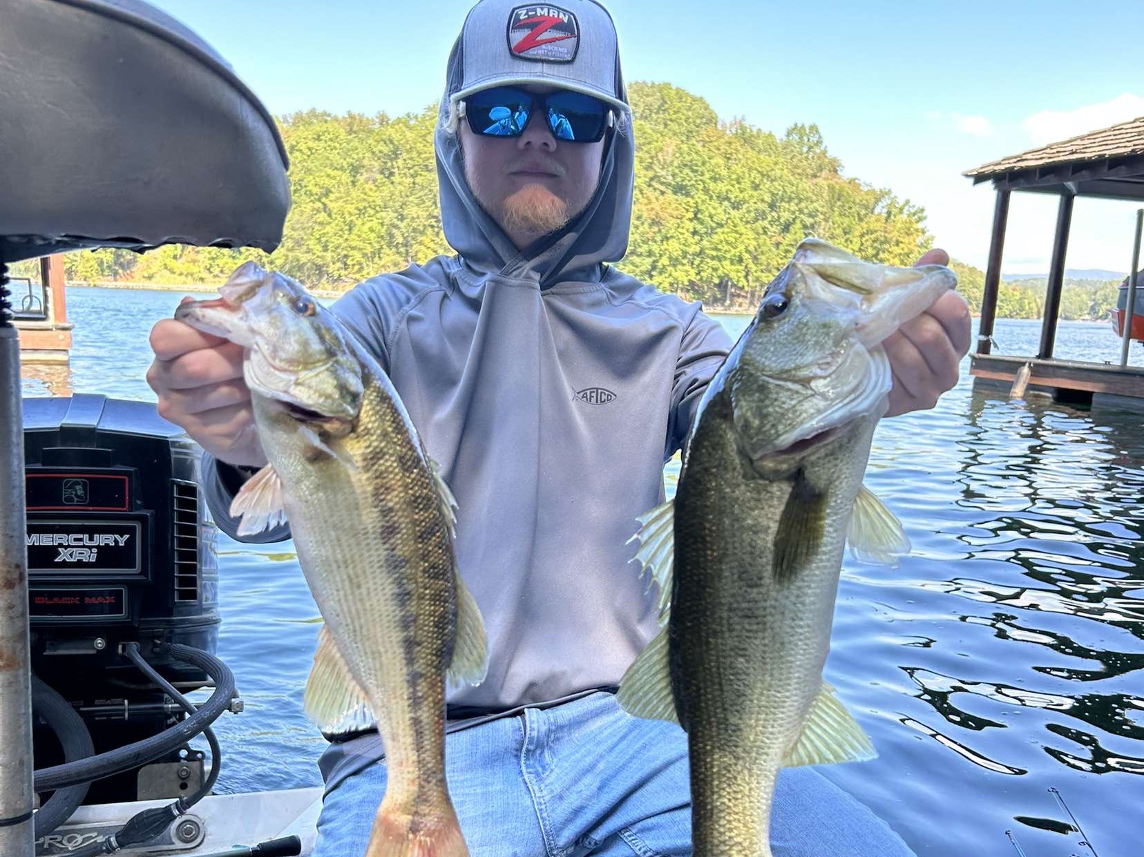 Bryson Holderness fishing report for Lake Keowee in South Carolina