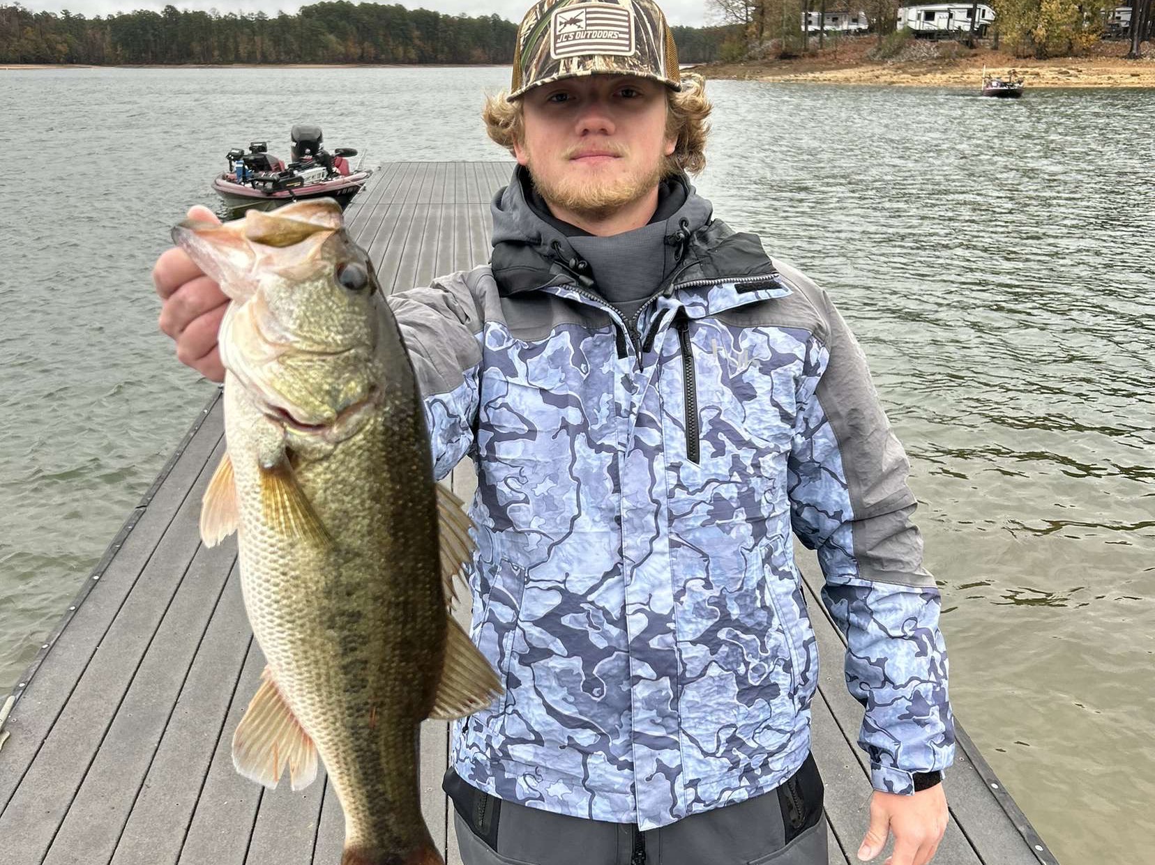 Bryson Holderness fishing report for Clarks Hill Lake in South Carolina