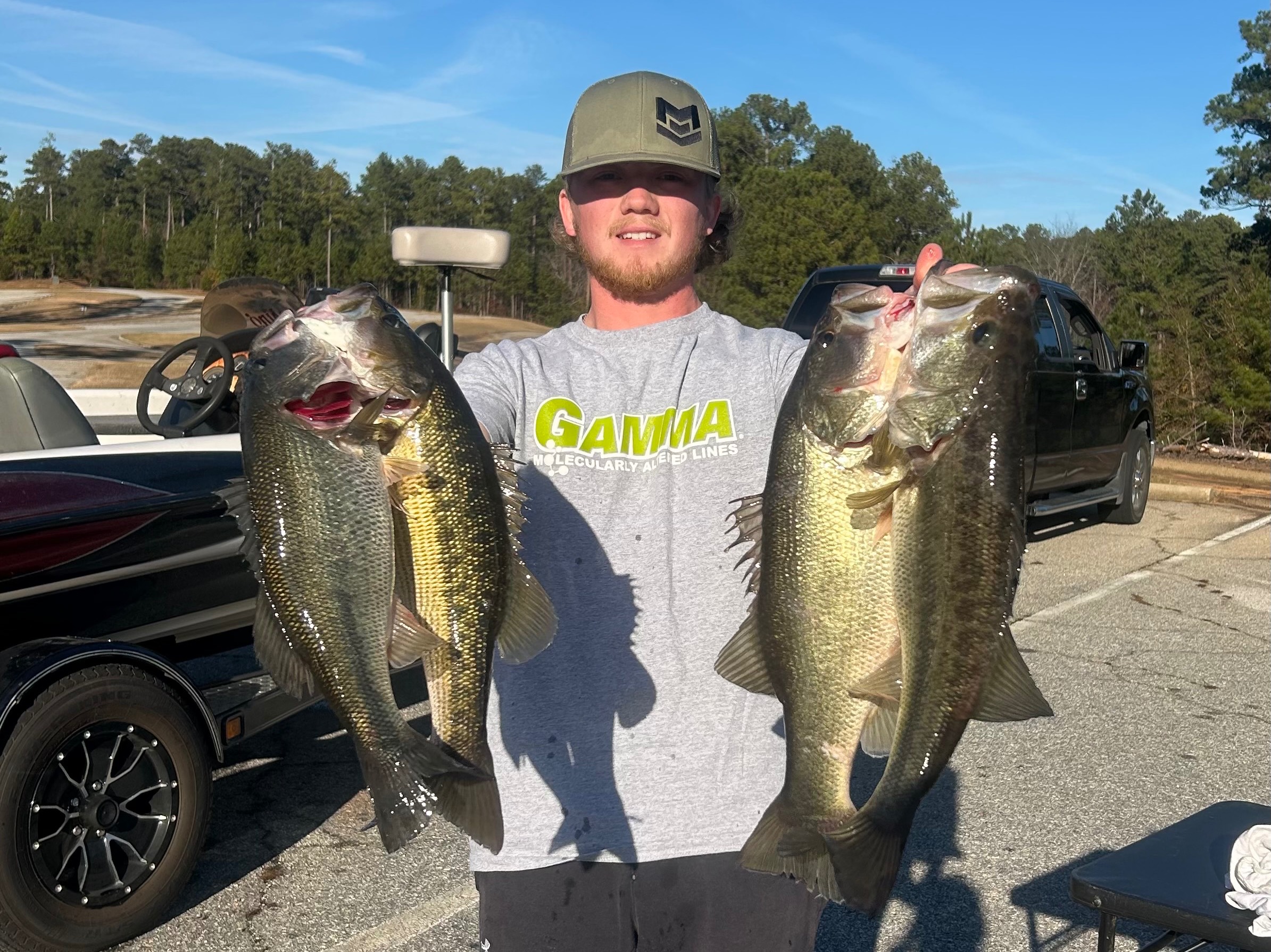 Bryson Holderness fishing report for Clarks Hill in South Carolina