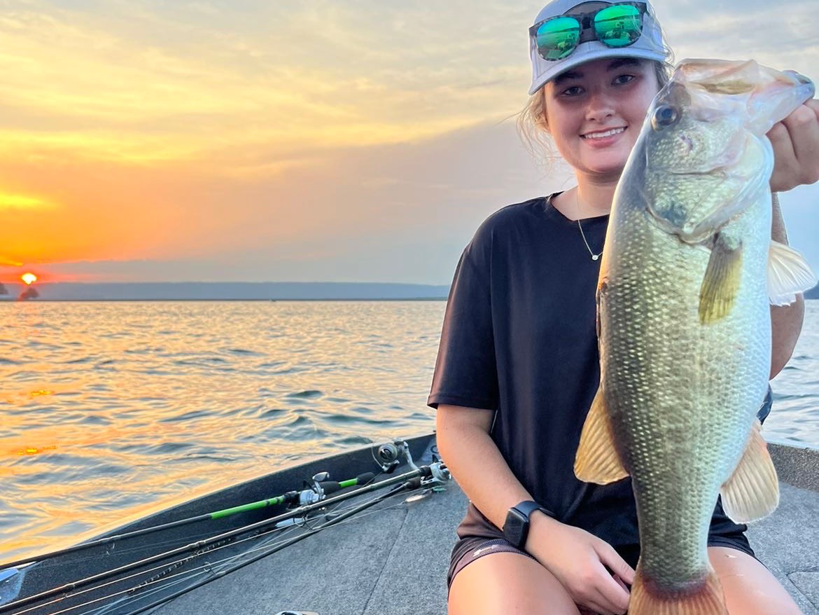 Mackenzie Sanders fishing report for Lake Guntersville in Alabama