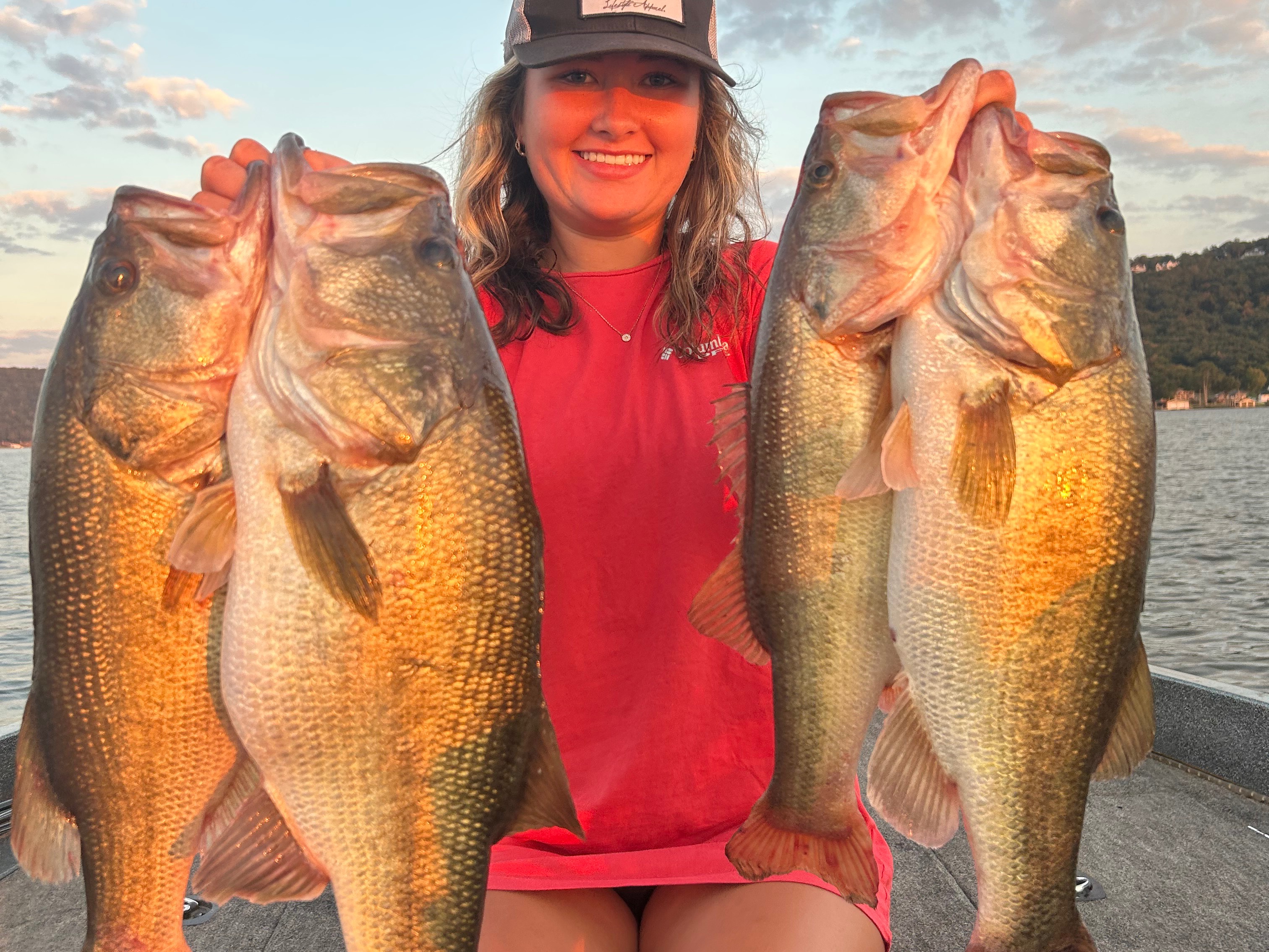 Mackenzie Sanders fishing report for Lake Guntersville in Alabama