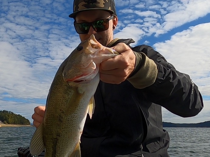 Alan Shelton fishing report for Cherokee Reservoir in Tennessee