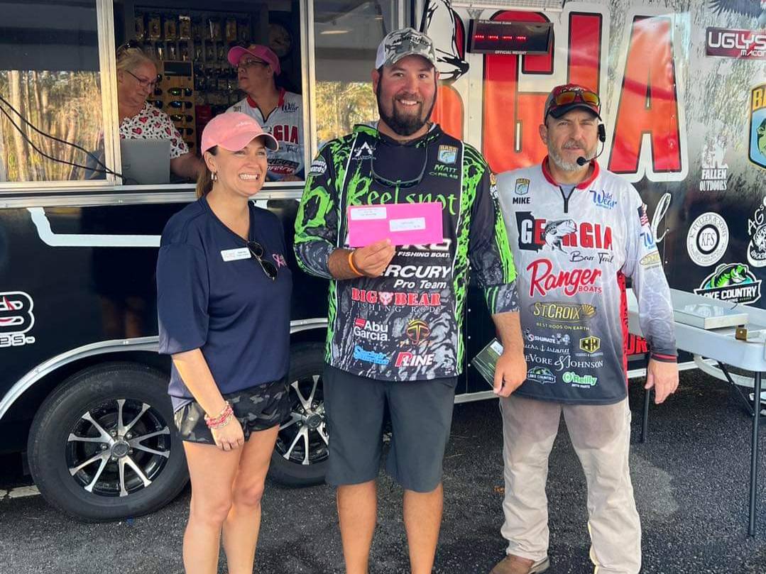 Matt Henry fishing report for Lake Sinclair in Georgia