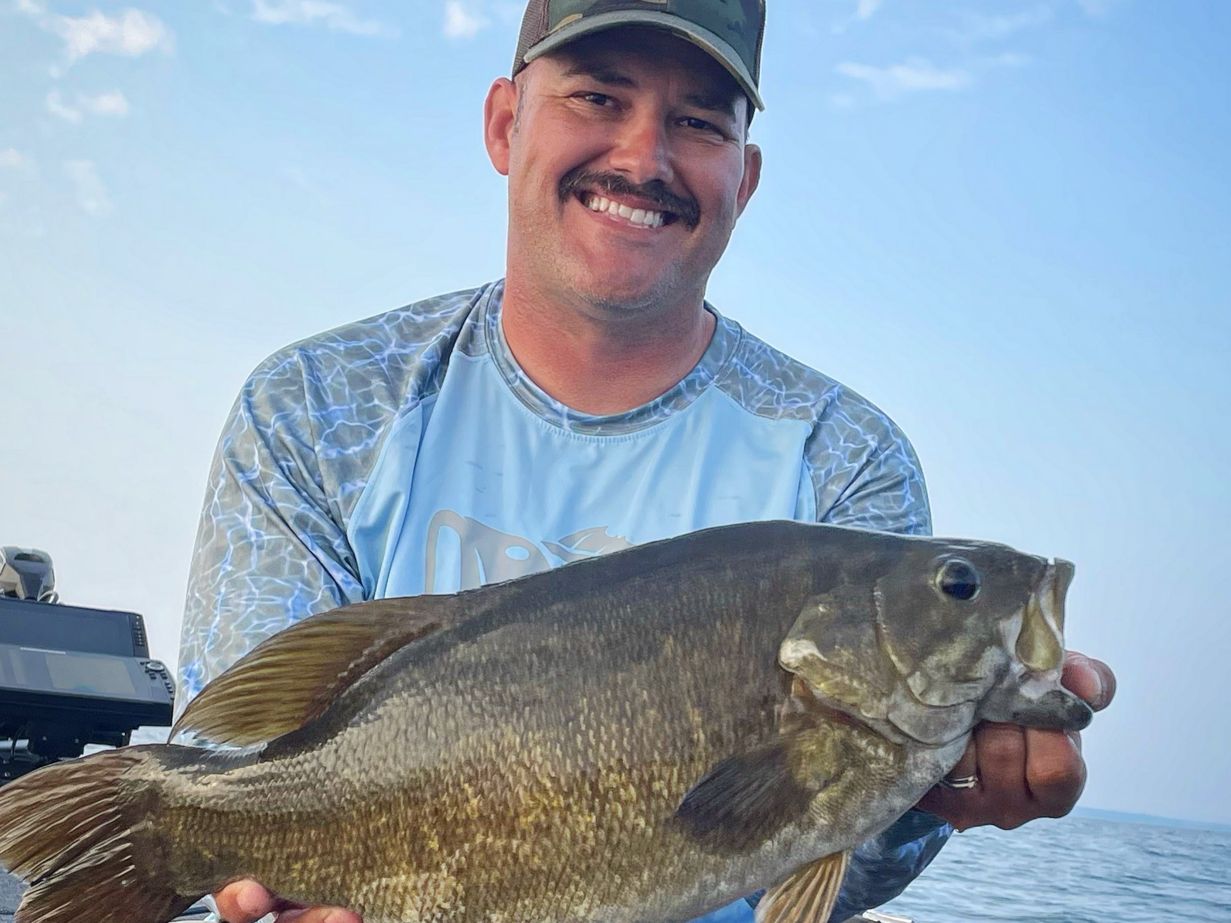 Blake Smith fishing report for Leech Lake in Minnesota