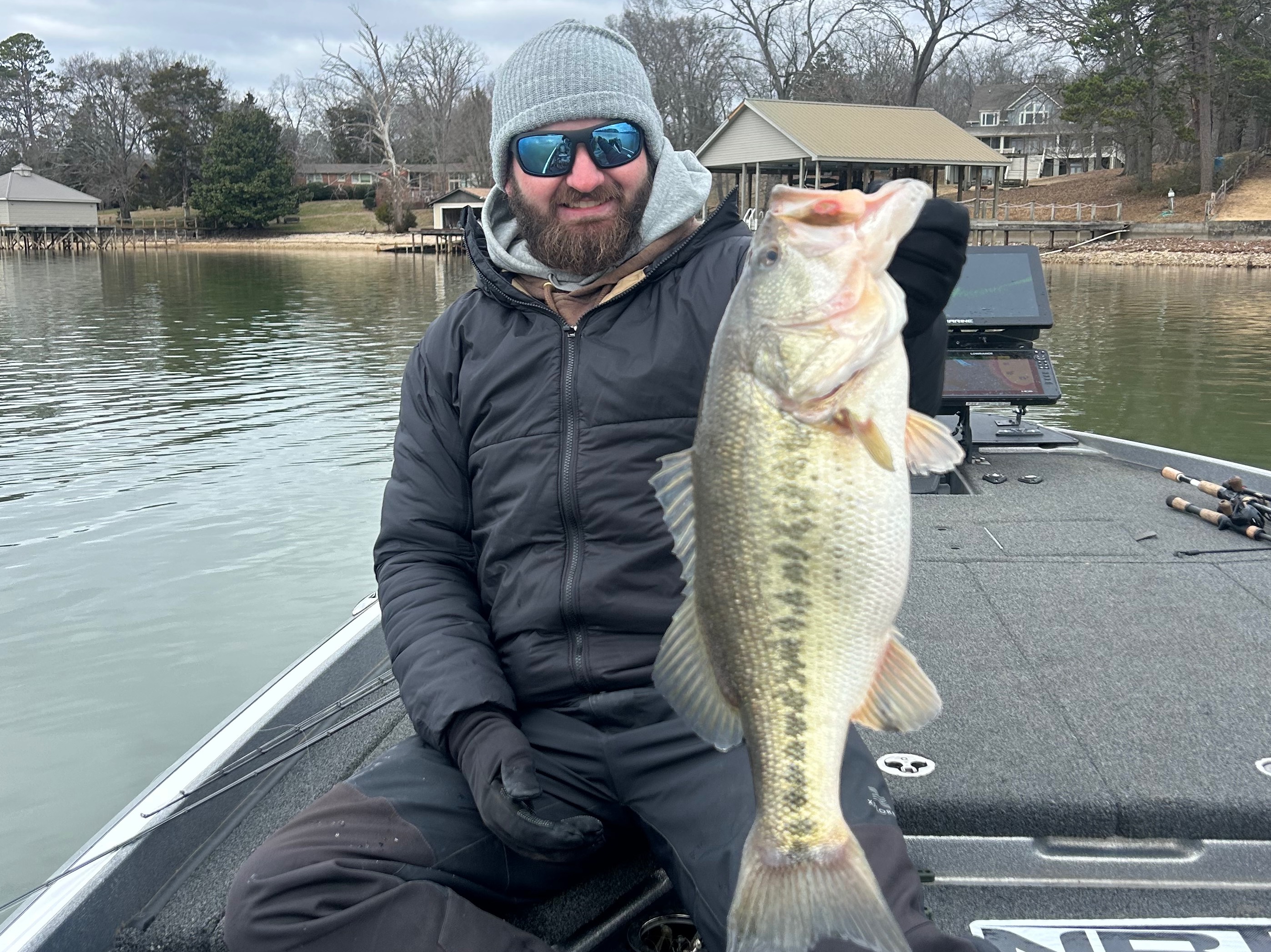 Jacob Foutz fishing report for Chickamauga Lake in Tennessee