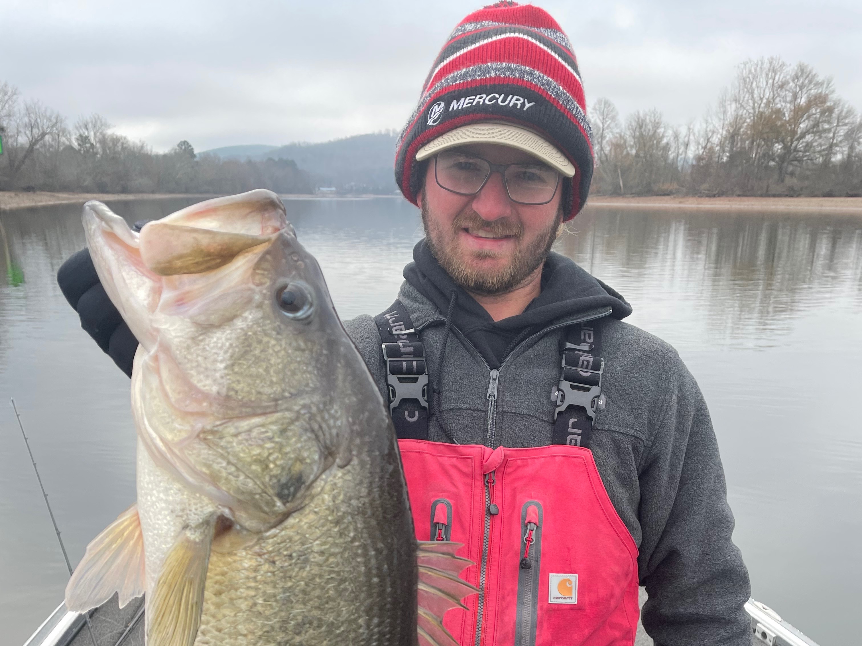 Jacob Foutz fishing report for Chickamauga Lake in Tennessee