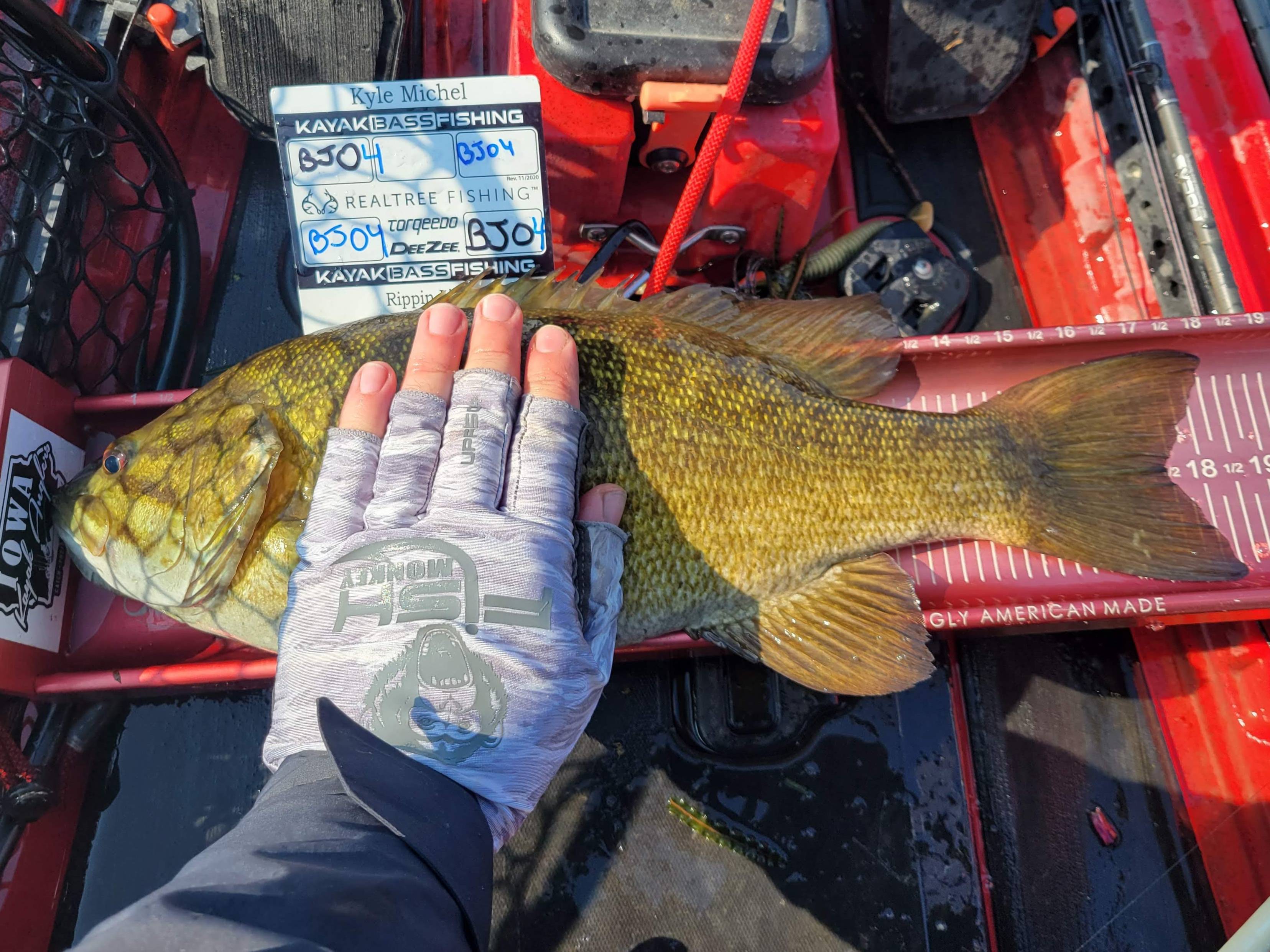 Kyle Michel fishing report for West Okoboji Lake in Iowa